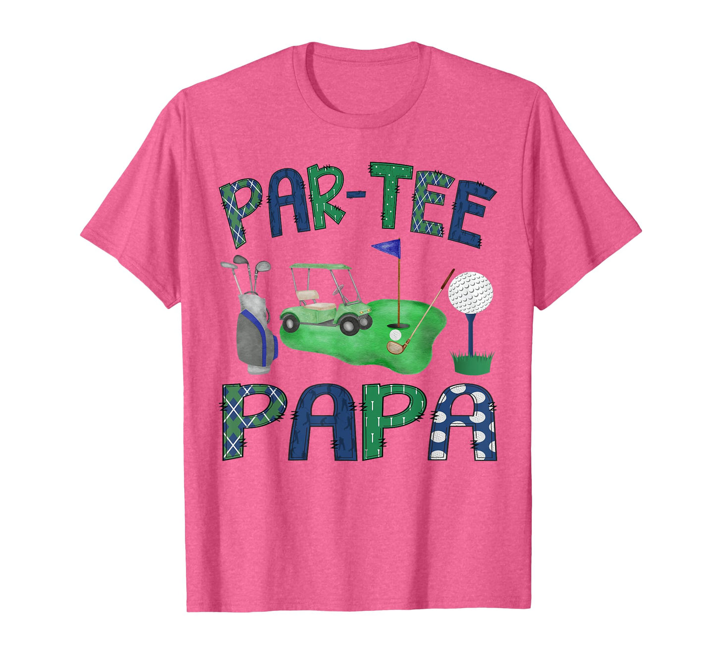 Par-Tee Papa Hole in One Birthday Golf Lover Party T-Shirt