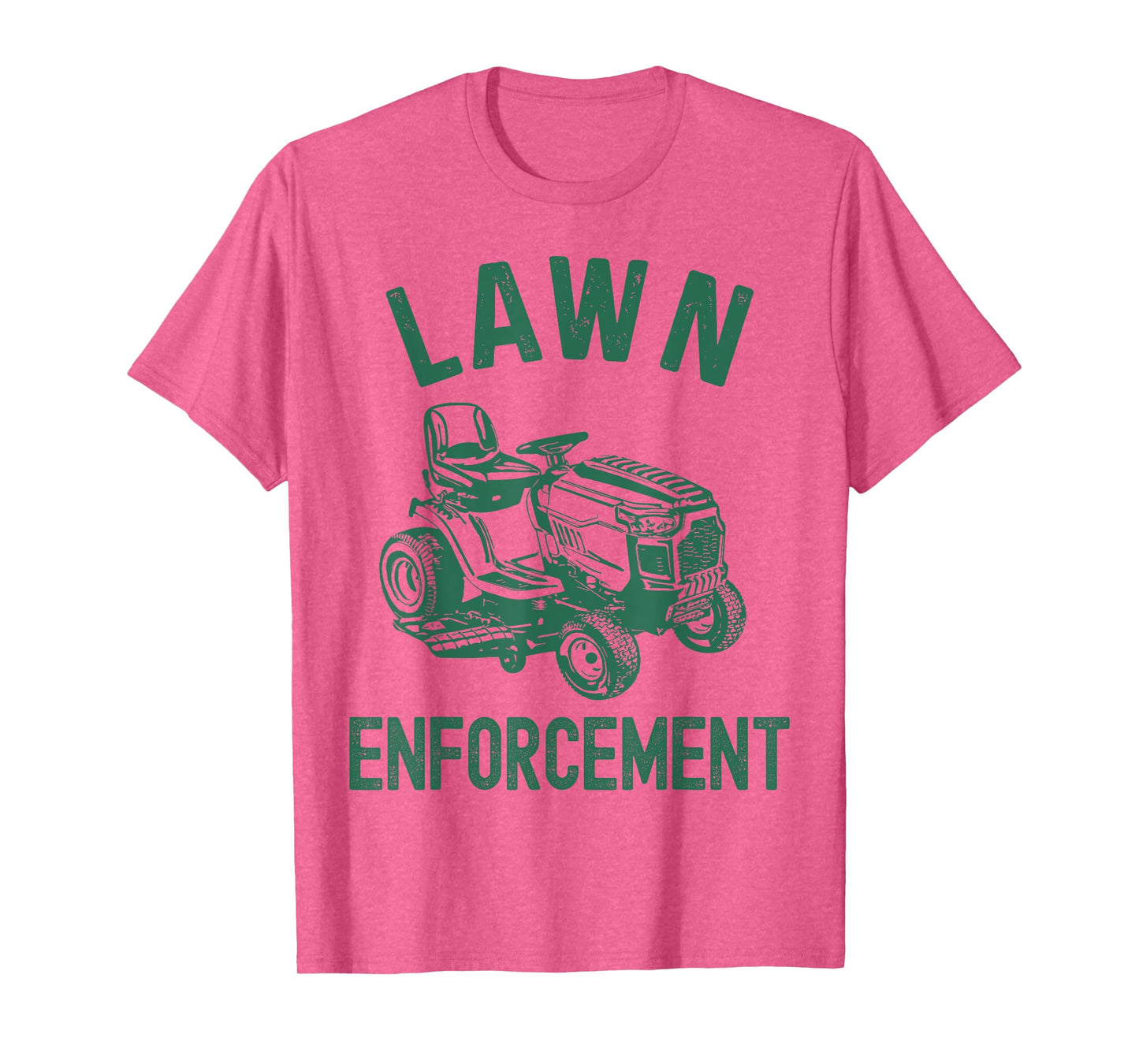 Lawn Enforcement Funny Dad Husband Joke for Fathers T-Shirt