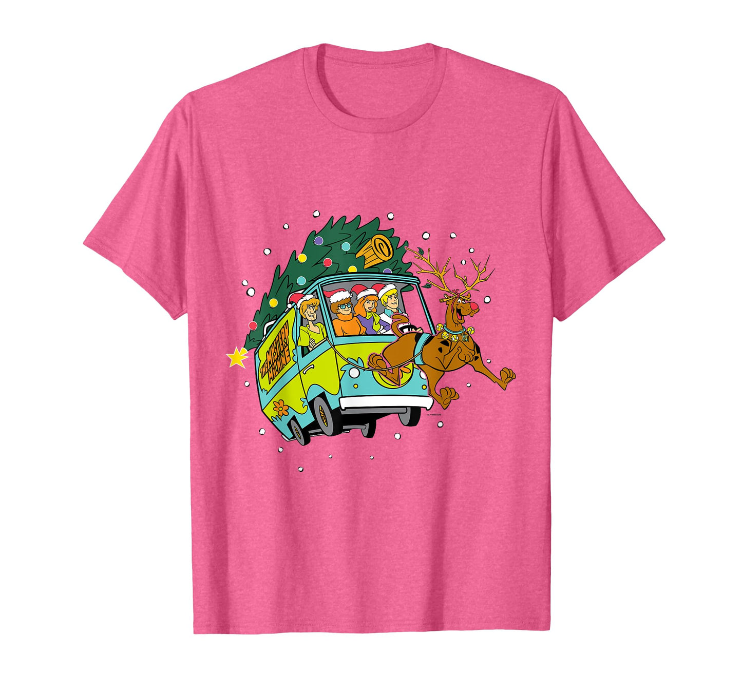 Christmas Scooby Doo Mystery Machine Reindeer Gang T-Shirt