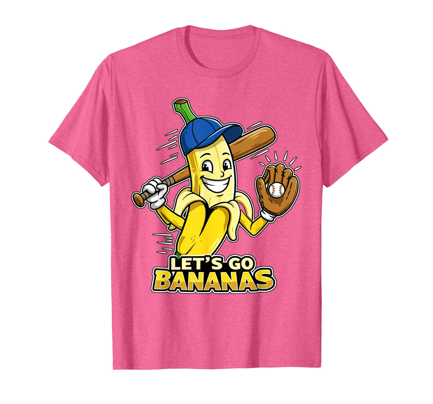 Funny Banana Shirts Gift Fruit Lovers Boys Lets Go Bananas T-Shirt