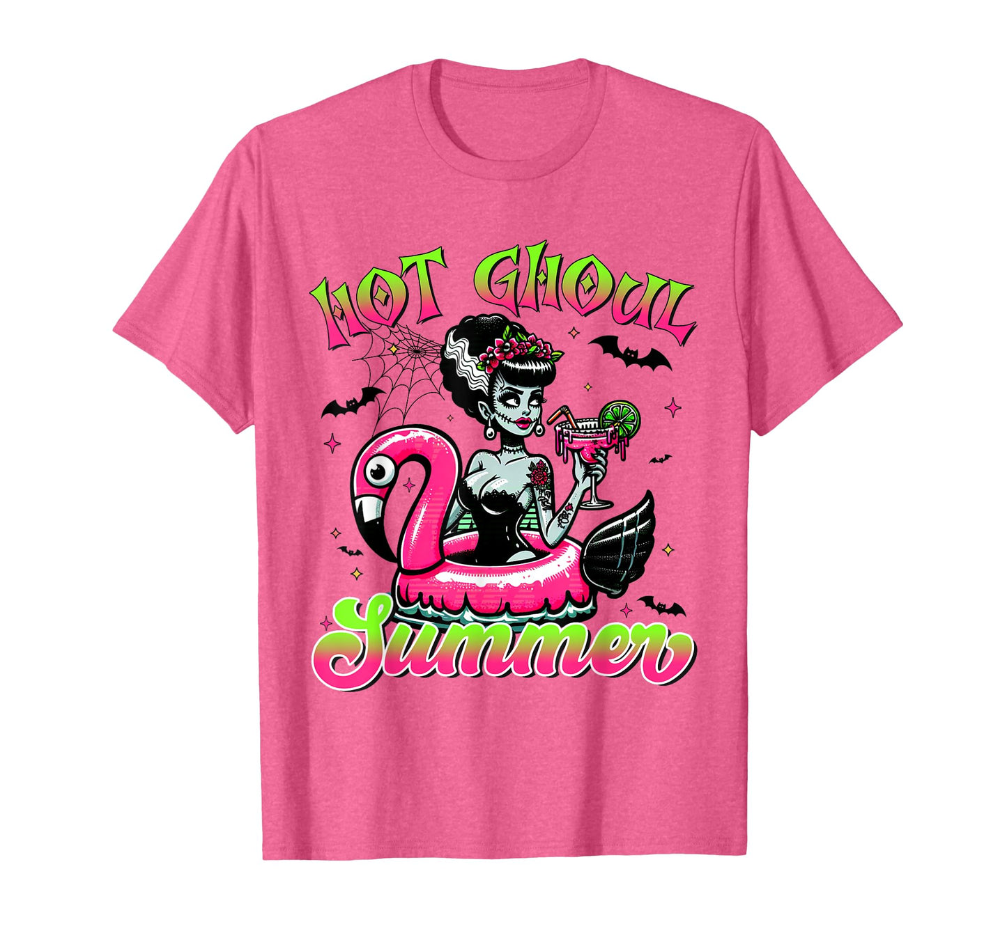 Hot Ghoul Summer Halloween Beach Vibes Aesthetic T-Shirt