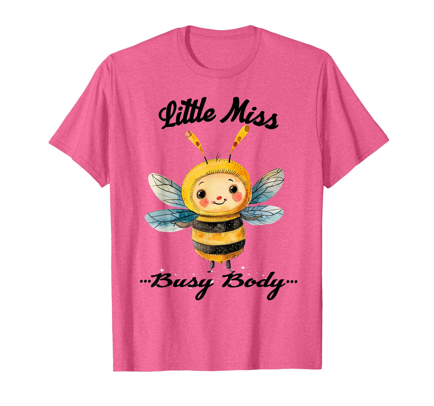 2024 Halloween Costume Cute Little Miss Busybody Bee Funny T-Shirt