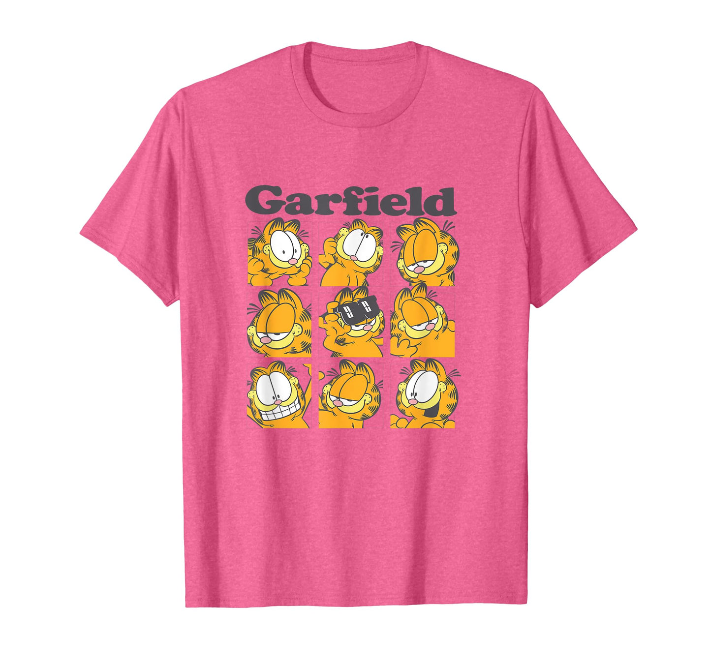 Garfield The Many Emotions Of Garfield Box Up T-Shirt