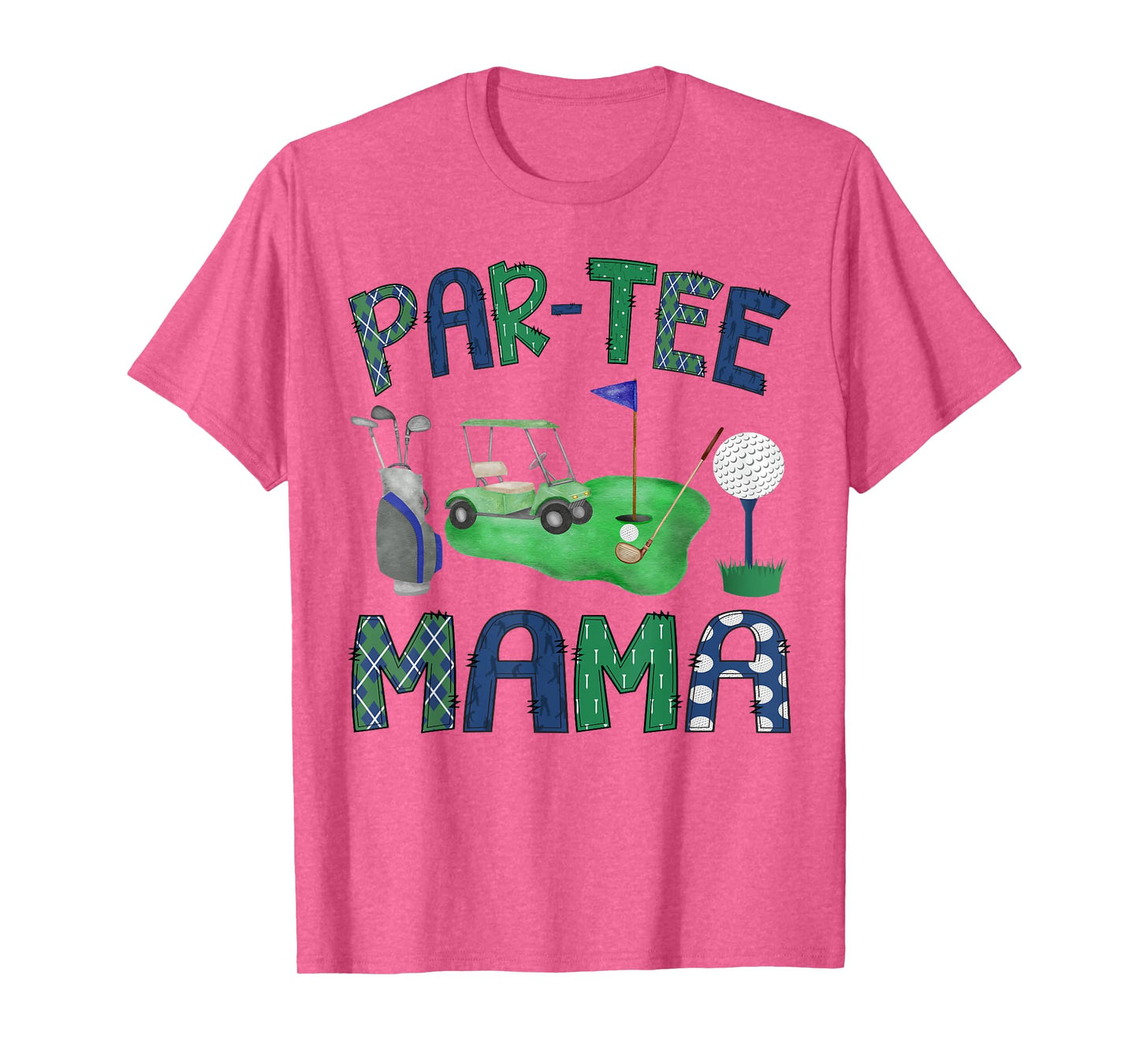Par-Tee Mama Hole in One Birthday Party T-Shirt
