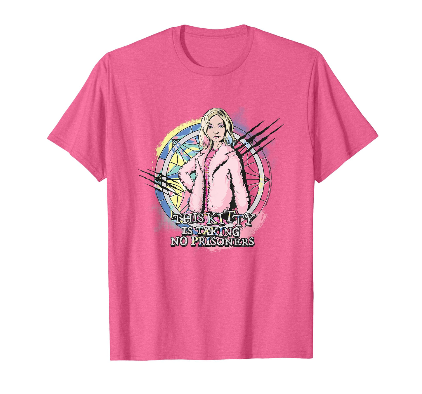Wednesday This Kitty Is Taking No Prisoners Enid Logo T-Shirt