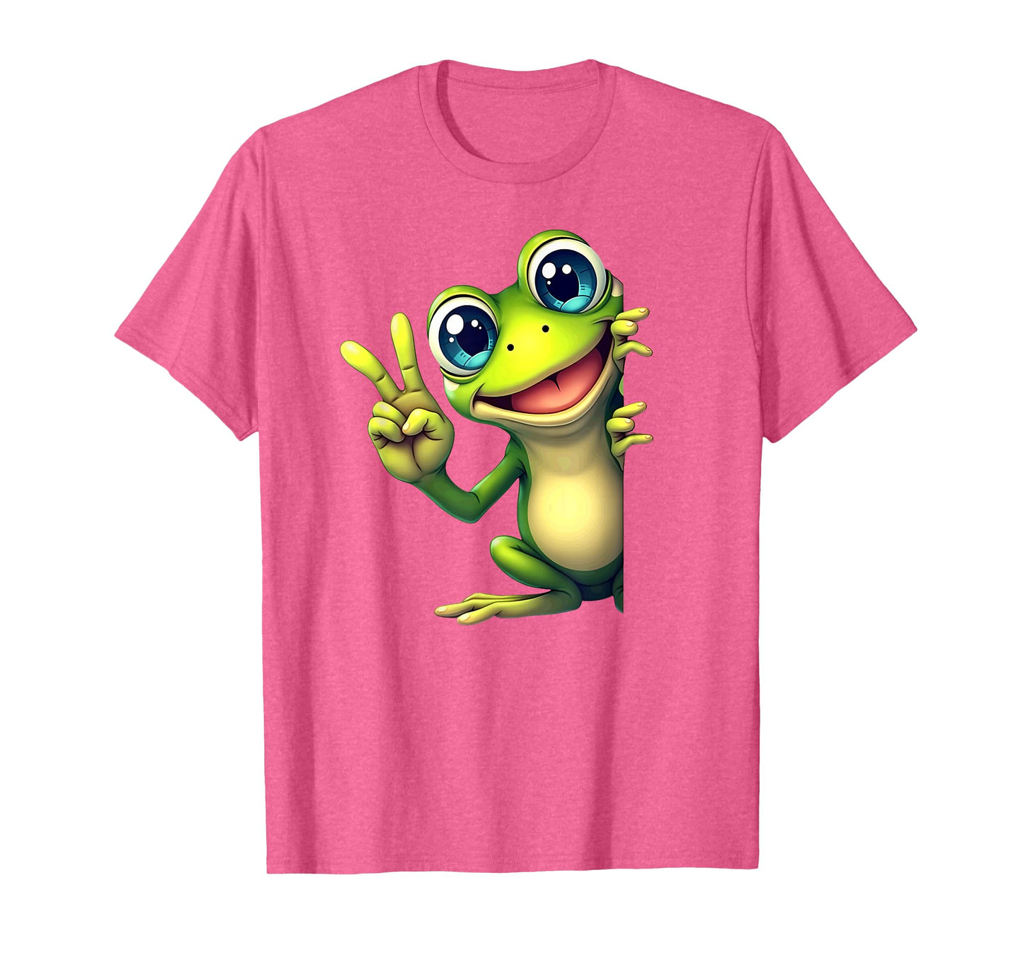 Cute Frog Peace Sign T-Shirt