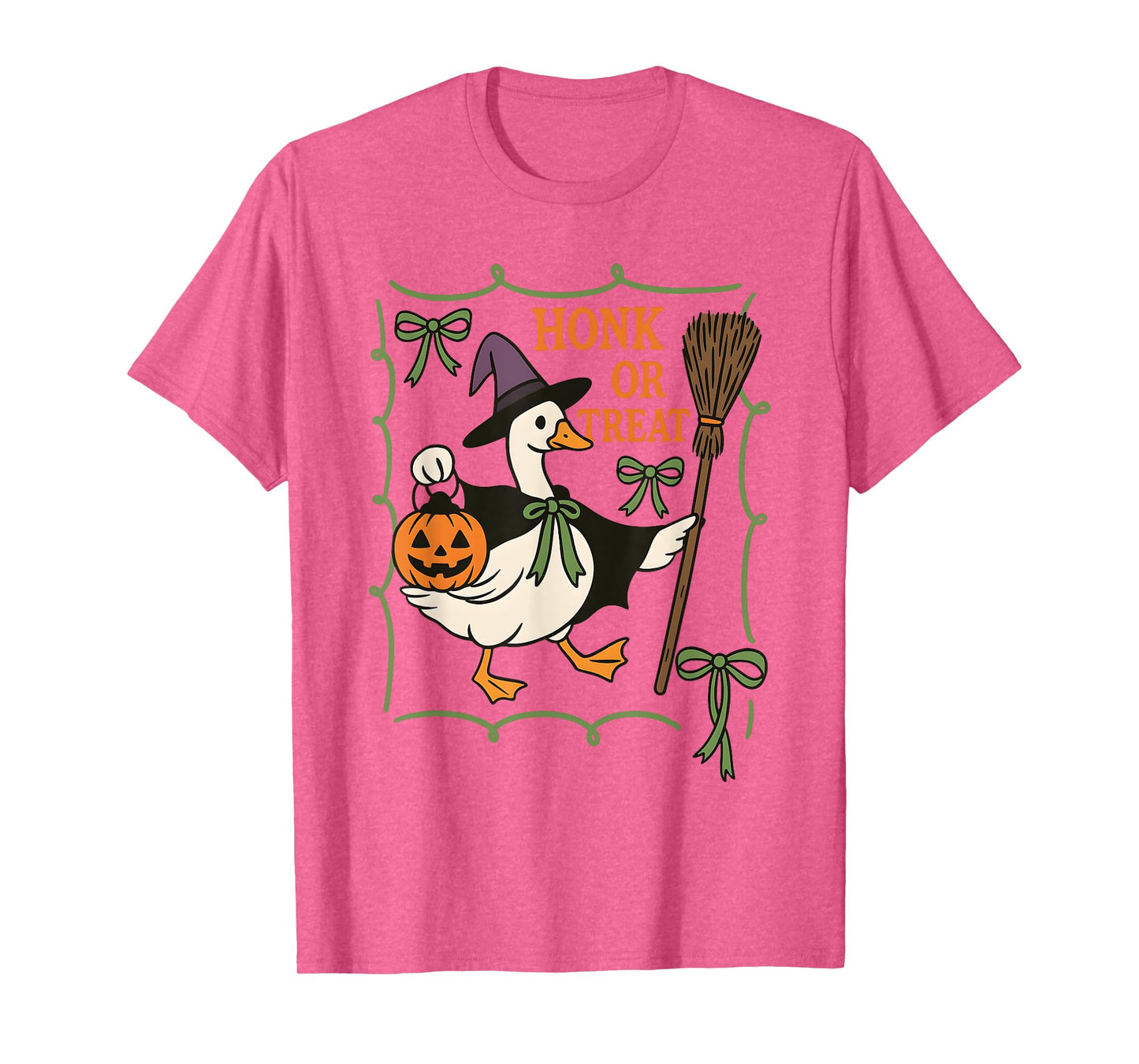 Toddler Goose Halloween Honk or Treat, Funny Spooky Vibes T-Shirt