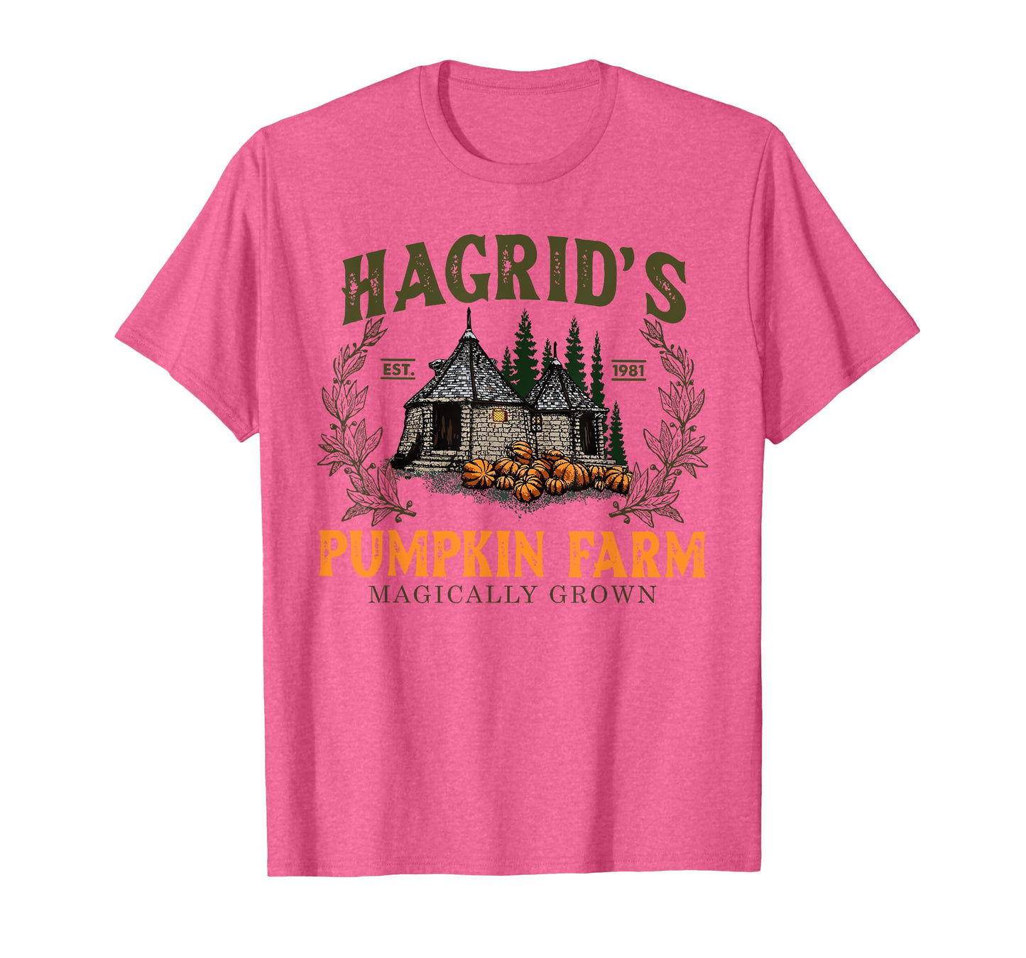 Hagrids Pumpkin Farm Magically Grown Halloween Spooky Season T-Shirt