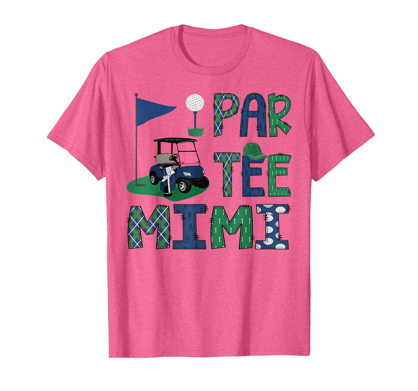Par-Tee Mimi Golf Lover Birthday Party Family Matching T-Shirt
