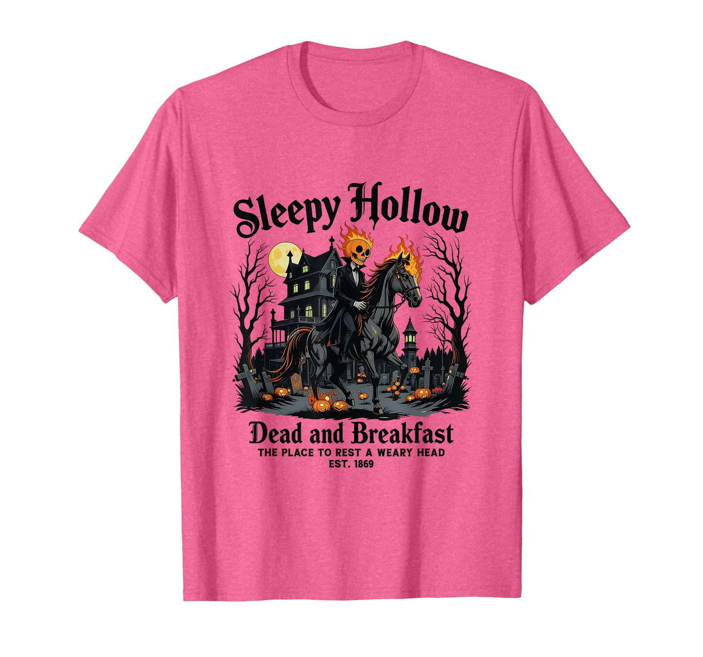 Sleepy Hollow Horseman Halloween Spooky Season Vintage T-Shirt