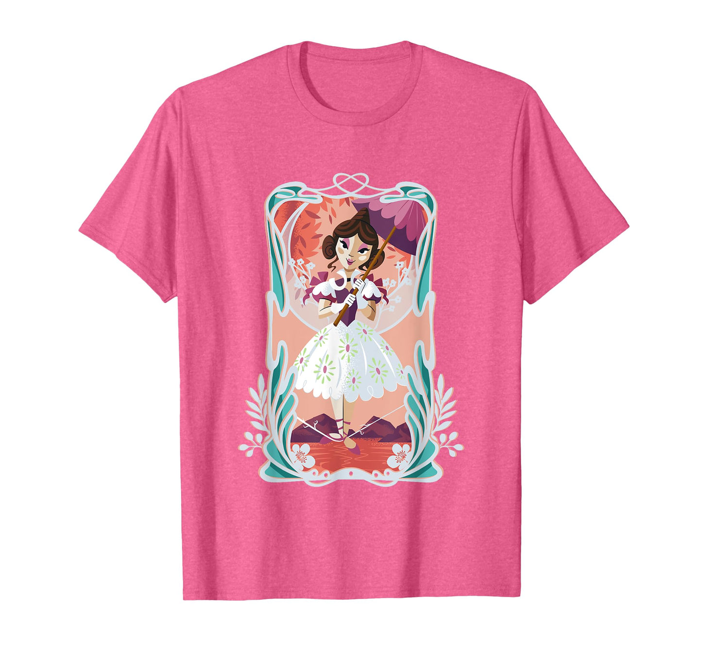 The Haunted Mansion Cute Sally Slater Tightrope Walker Frame T-Shirt