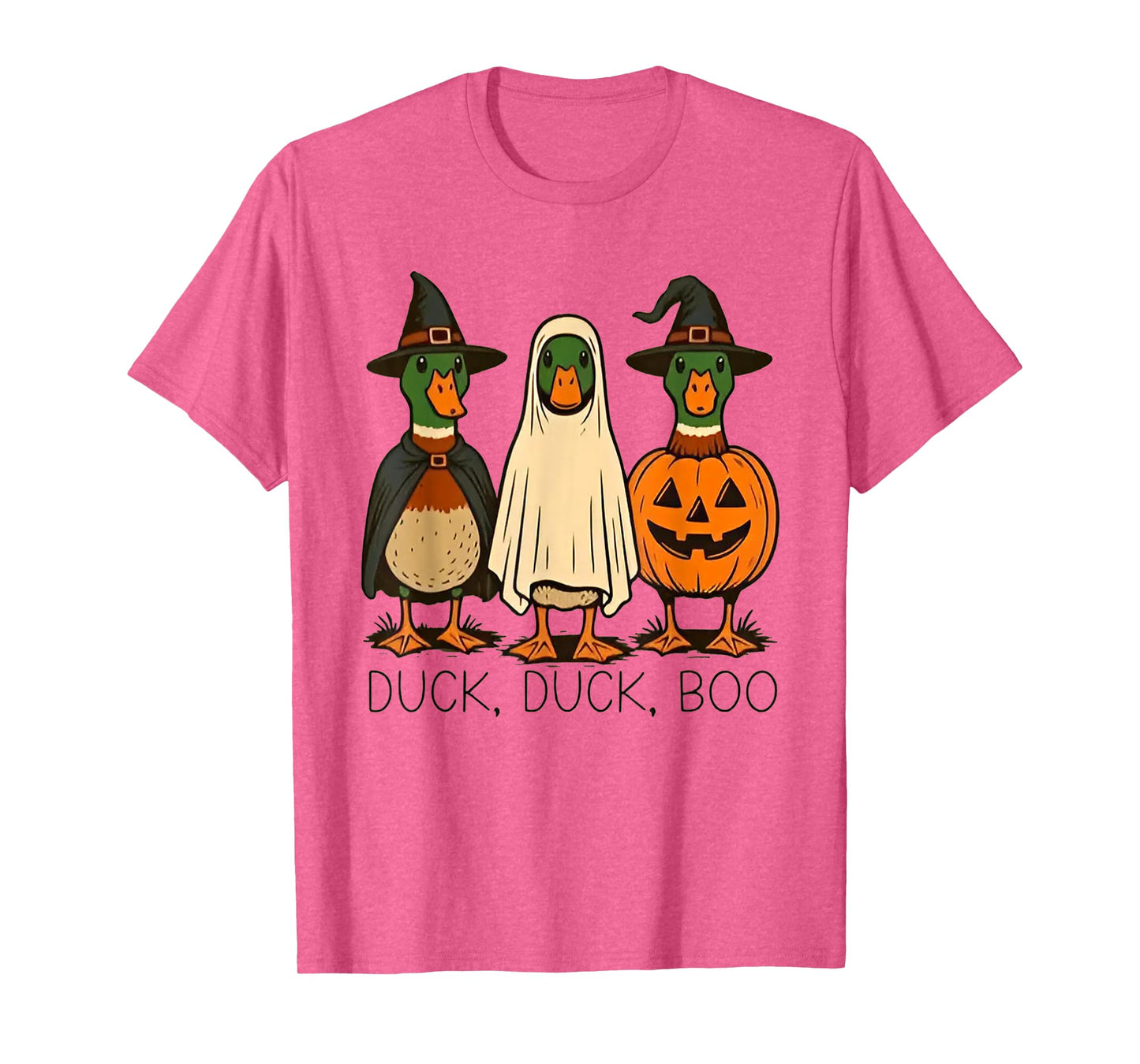 Duck Duck Boo Funny Ghost Duck Halloween T-Shirt