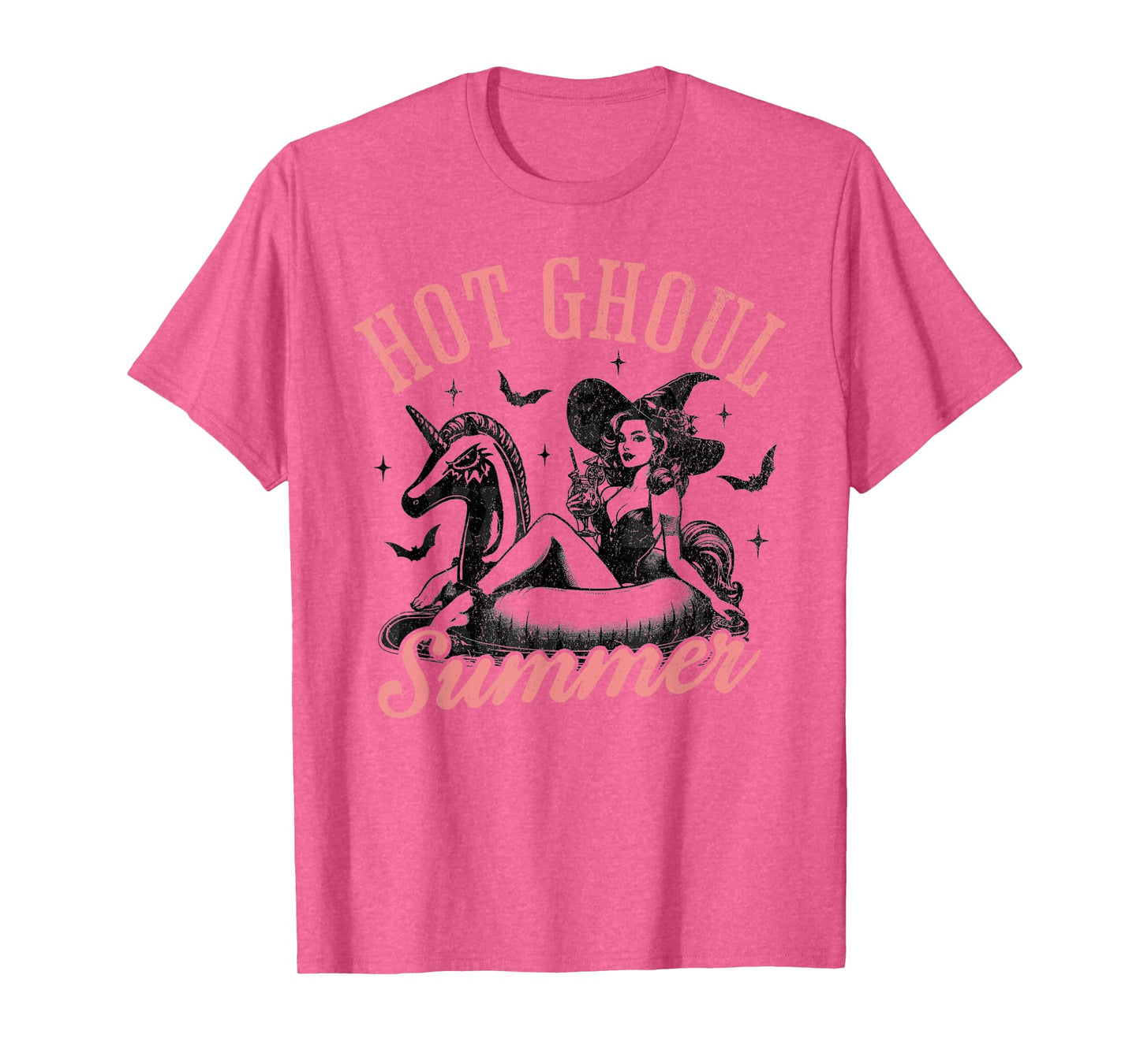 Women Mens Funny Halloween Hot Ghoul Summer Summerween T-Shirt