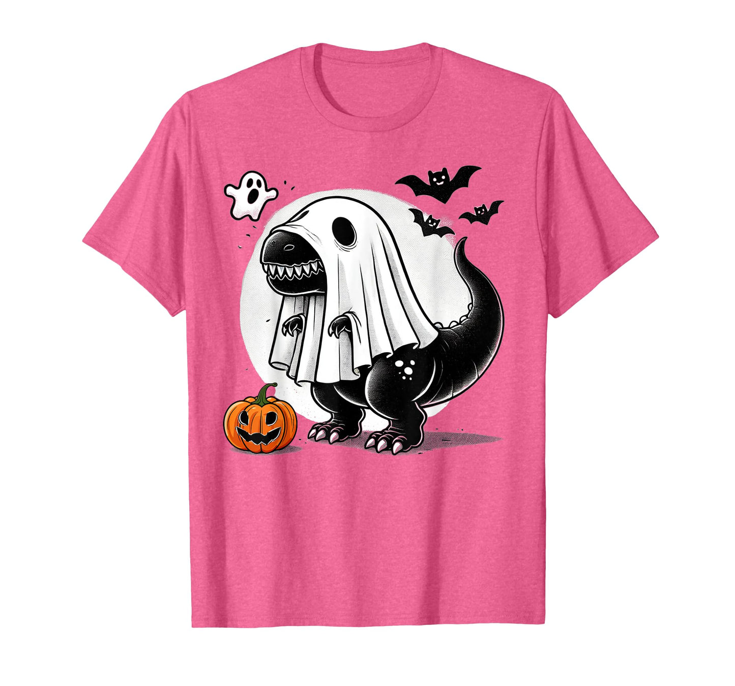Funny T-Rex Ghost Dinosaur Halloween Costume Tyrannosaurus T-Shirt