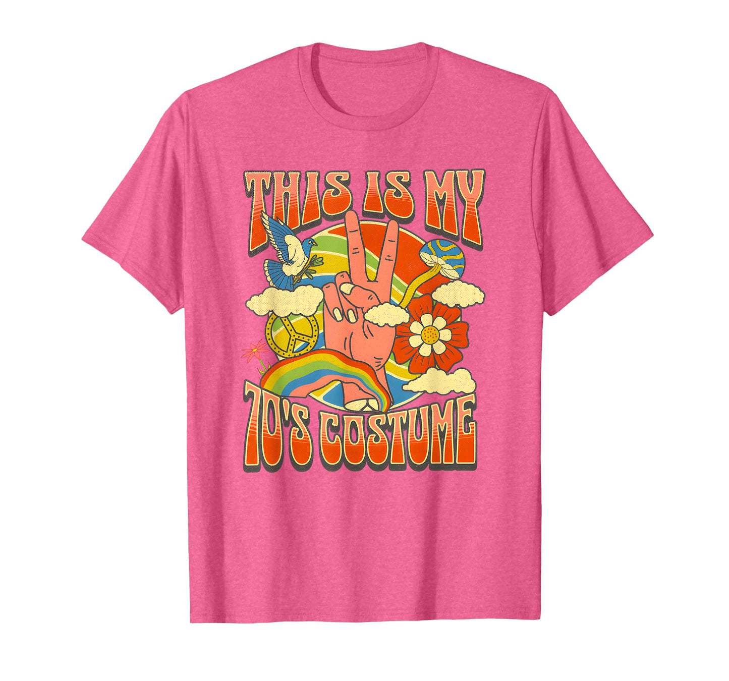 This Is My 70s Costume 70 Styles Groovy 70's Halloween 1970s T-Shirt
