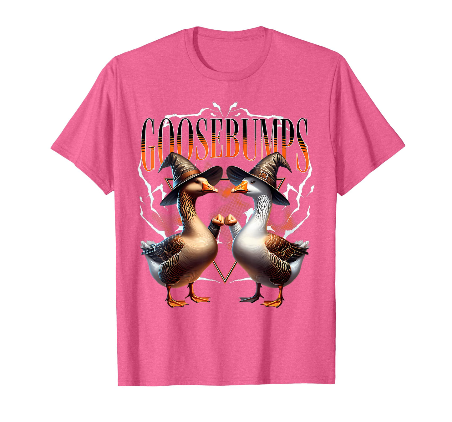 Goose Bumps Goose Witch Halloween T-Shirt