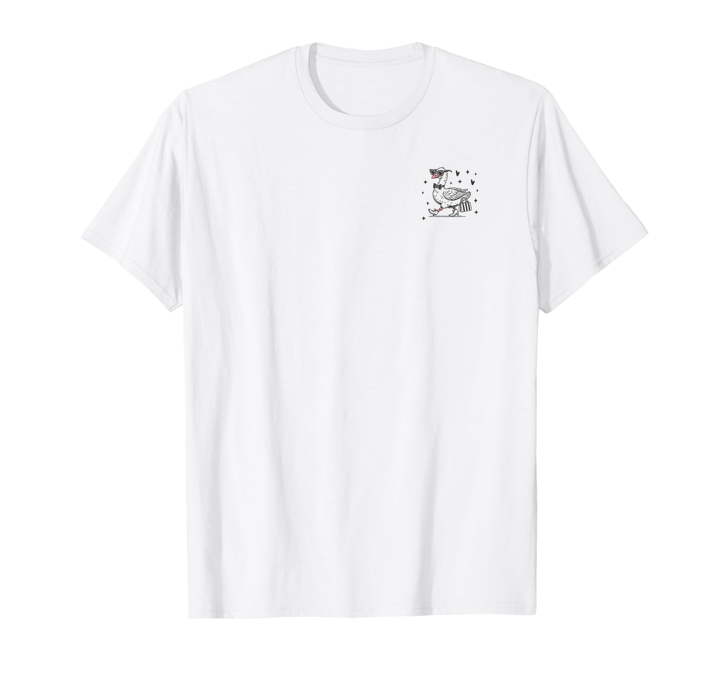 Today I'm A Serious Goose Funny Cowboy Goose T-Shirt