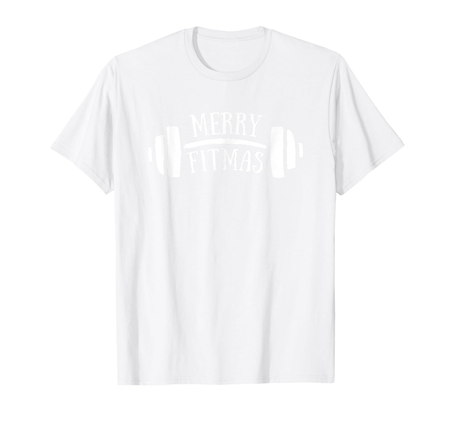 MERRY FITMAS Christmas Gym Work-out T-Shirt