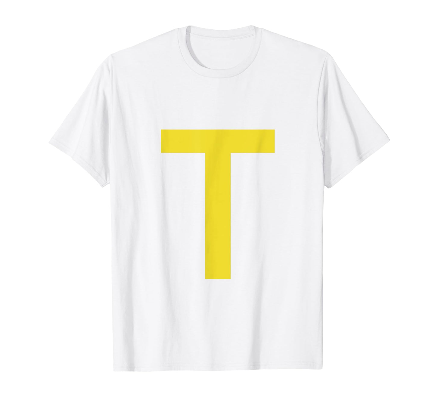 letter t funny chipmunk group matching halloween costume T-Shirt