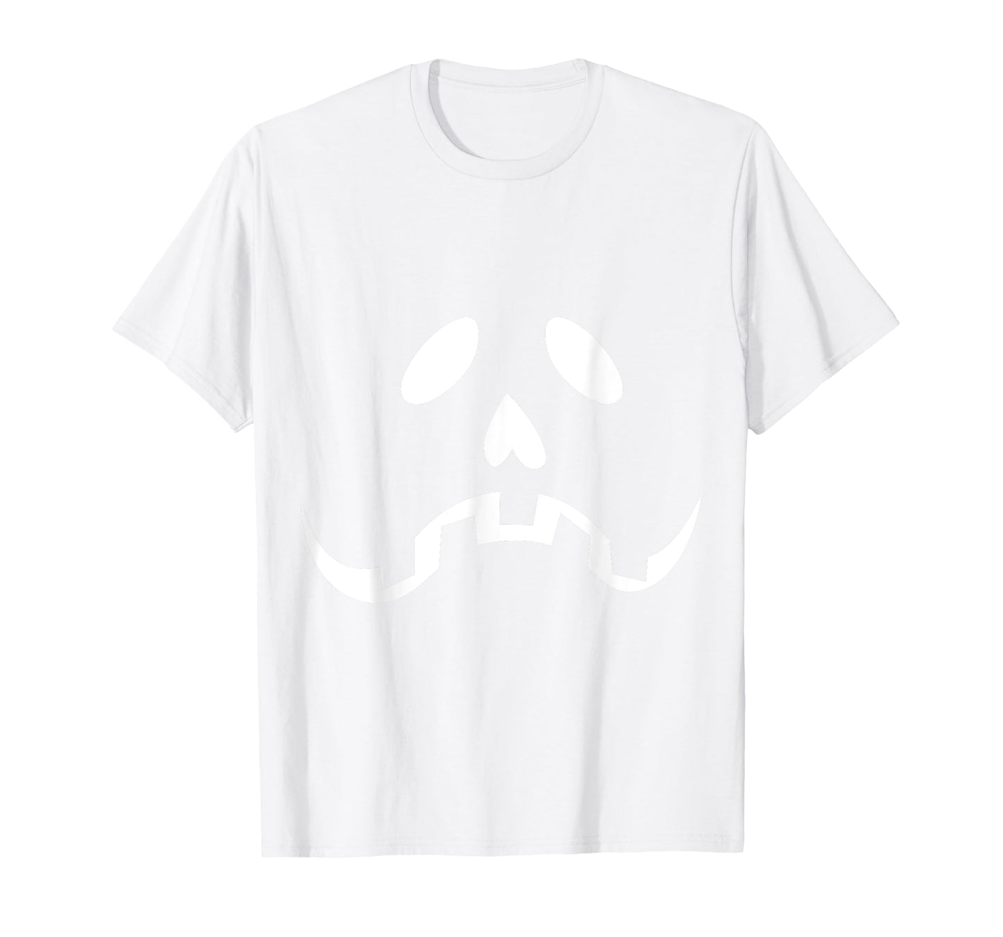 Jack O Lantern Halloween Costume Funny Pumpkin Face T-Shirt