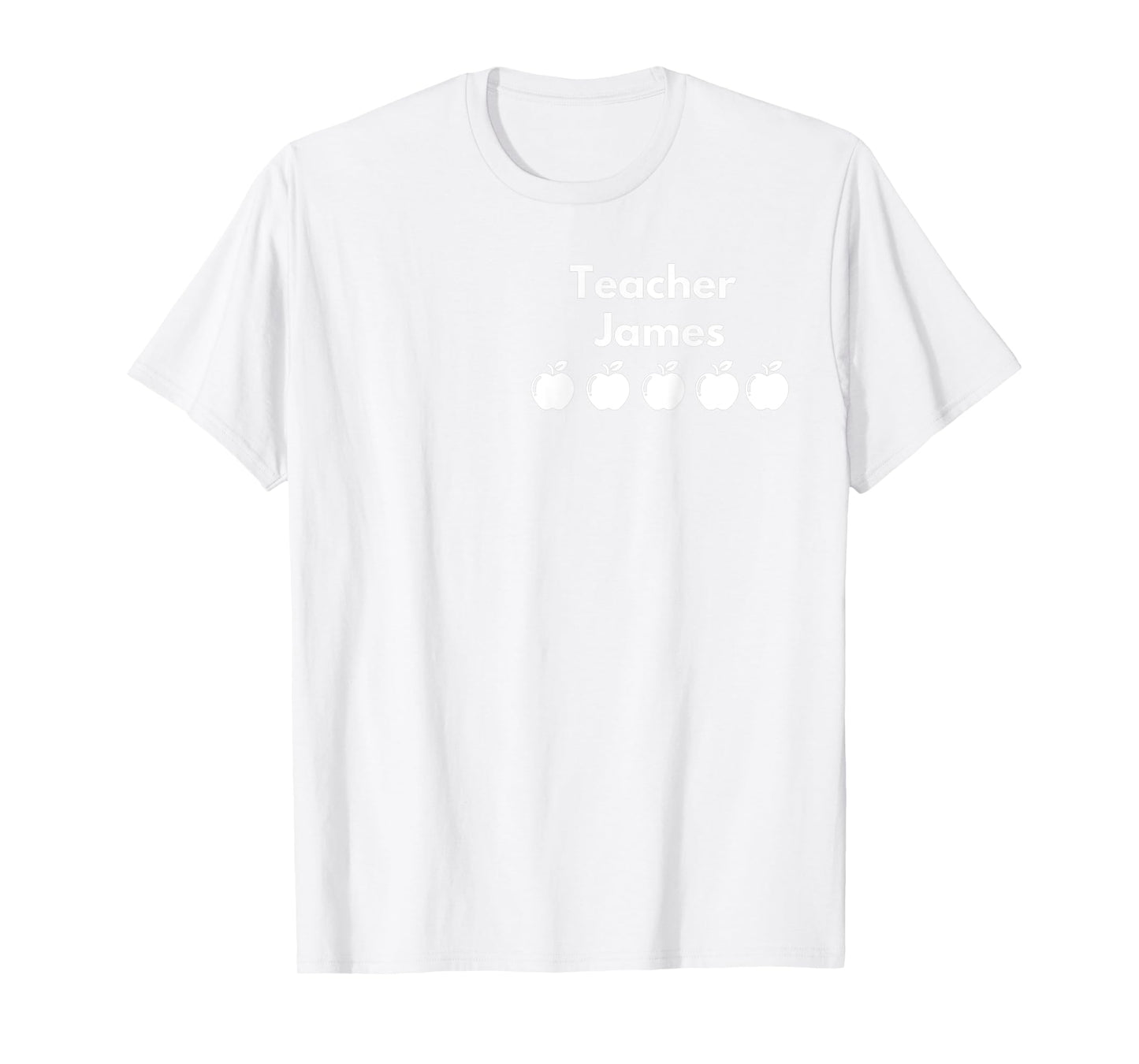 VIPKID T-Shirts | Teacher James| 5 Apple Review T-Shirt