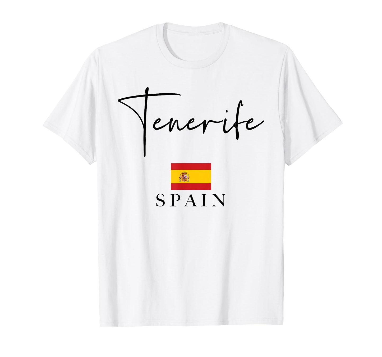 Canary Islands Flag Vacation - Island Tenerife T-Shirt