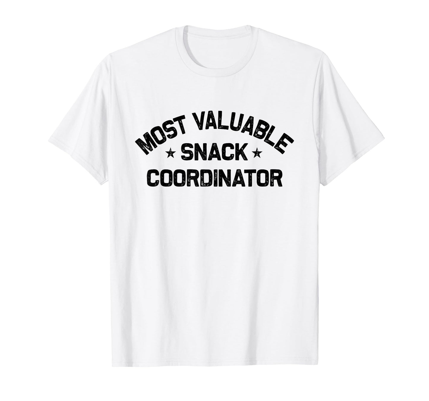 Most Valuable Snack Coordinator T-Shirt