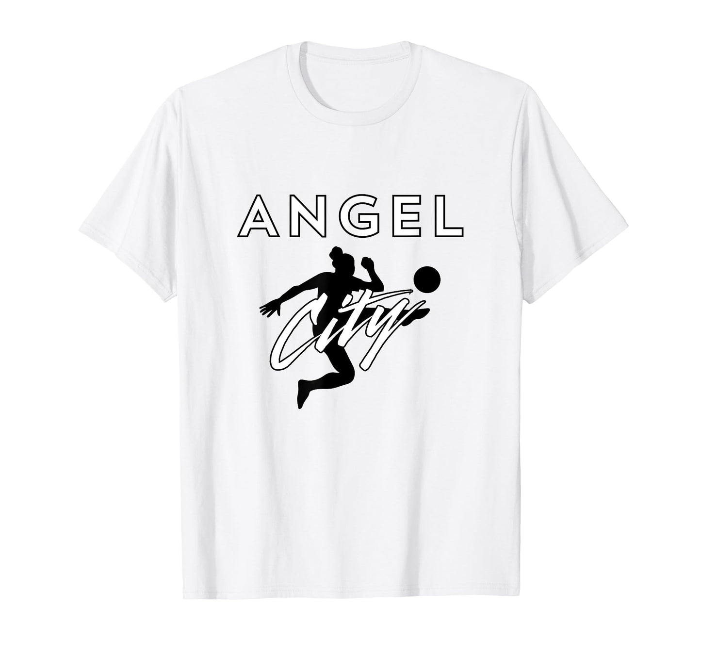 Angel Soccer Fan Support Stadium Show Your City Angeles Los T-Shirt