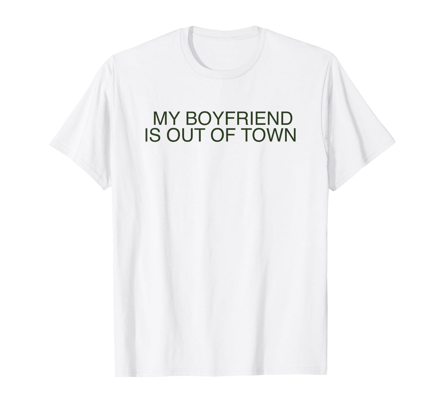 My Boyfriend Is Out Of Town Shirt Retro 90s Trendy Vintage T-Shirt