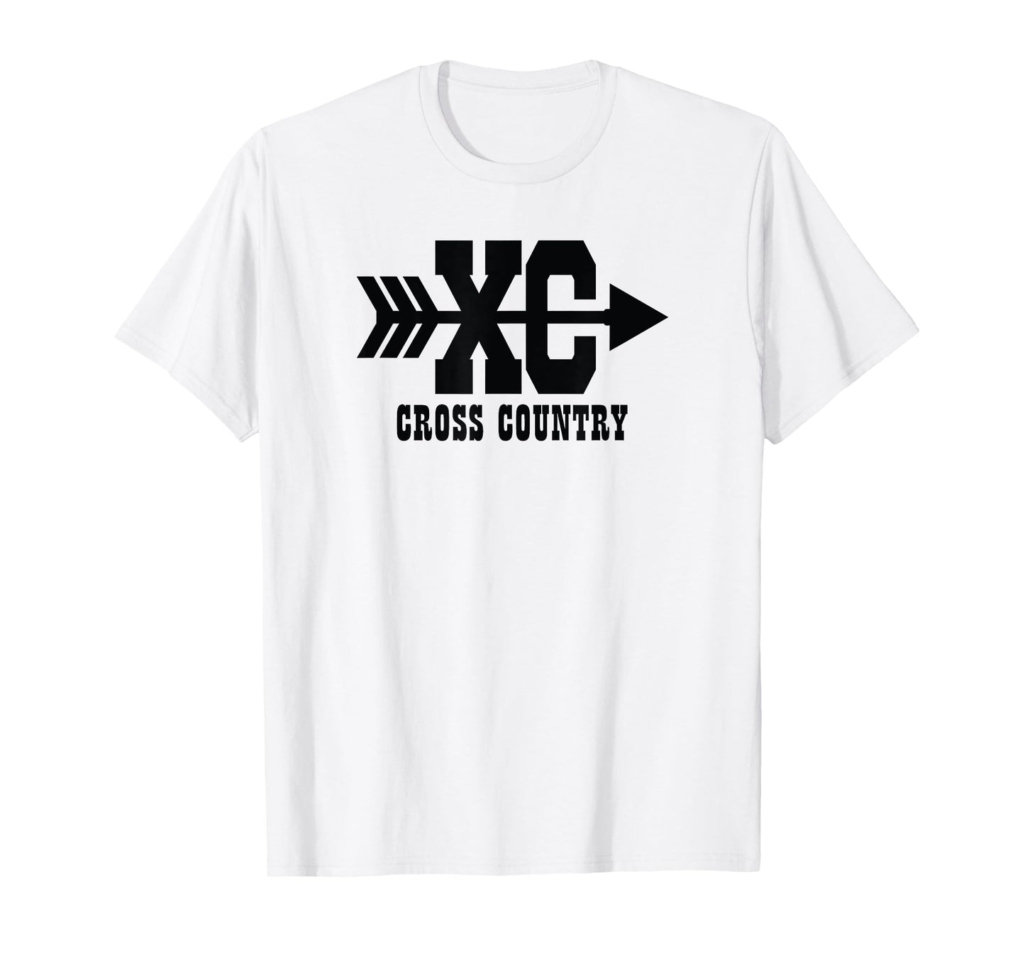 XC - A Cross Country Running Design T-Shirt