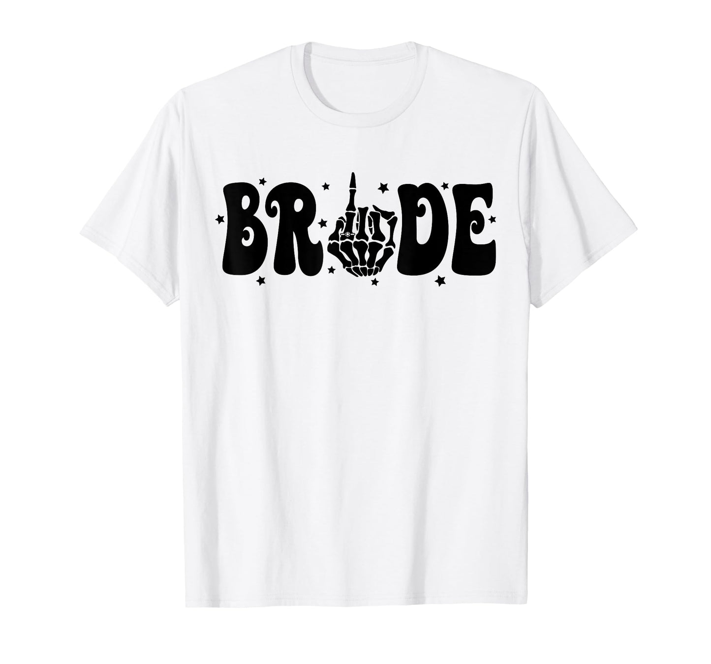 Let's Go Girls Team Bride Skeleton Gothic Bachelorette Party T-Shirt