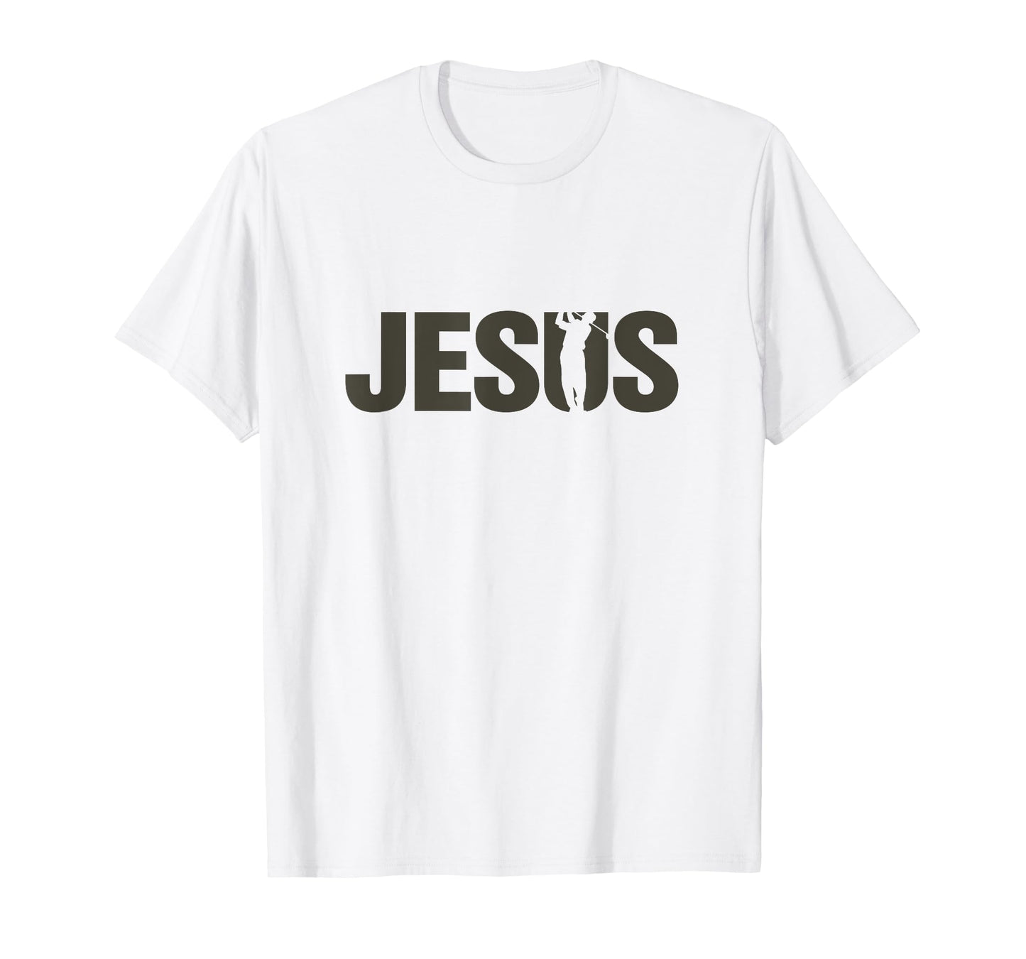 Jesus Christian Golf, Cool Spiritual Golfer Design TShirt