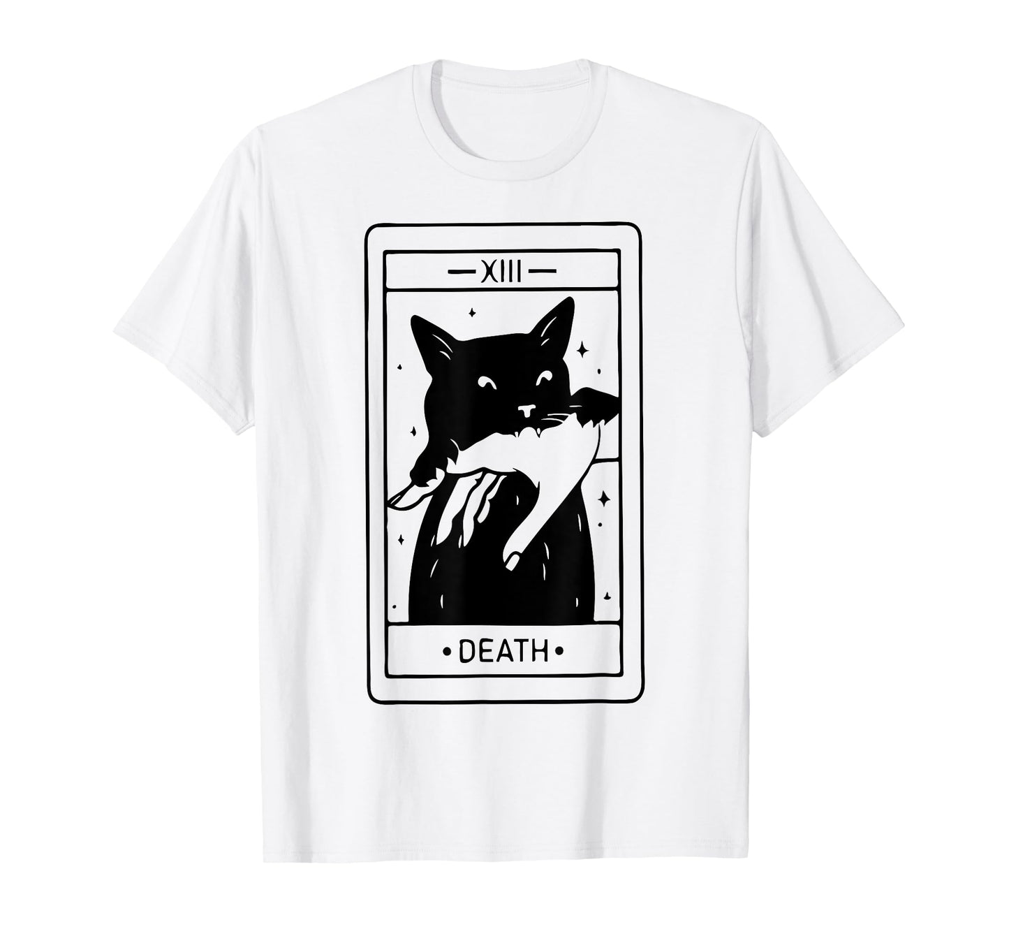 Funny Black Cat Cute Halloween Design Gift For Men Women Kid T-Shirt