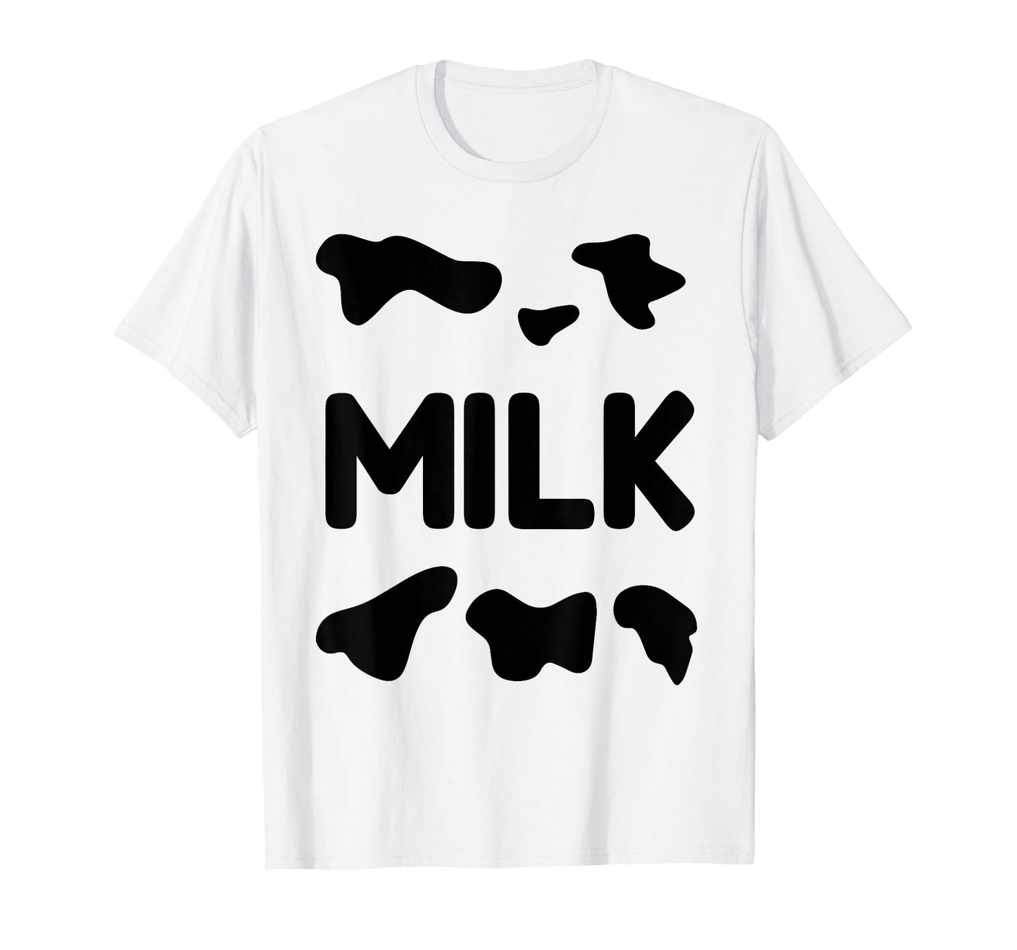 Funny Dairy Milk Carton Easy Costume T-Shirt