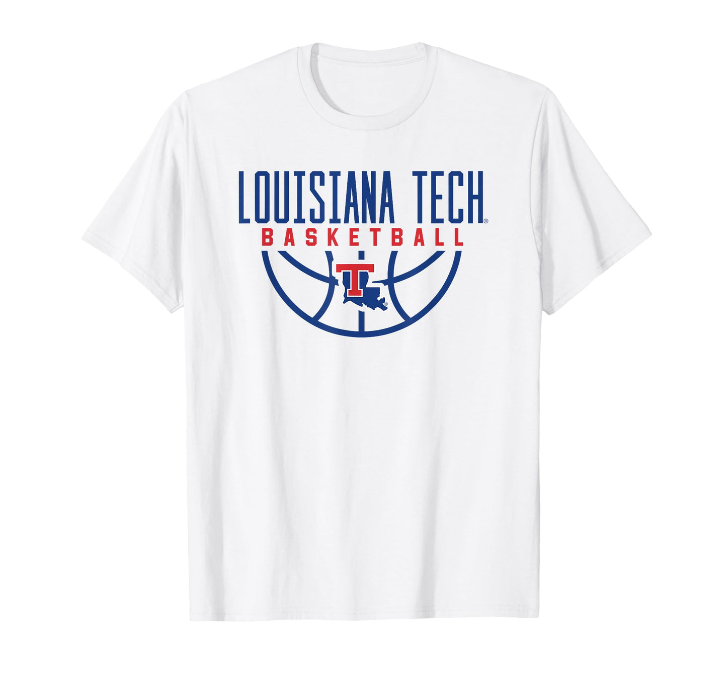 Louisiana Tech Bulldogs Basketball Arch T-Shirt