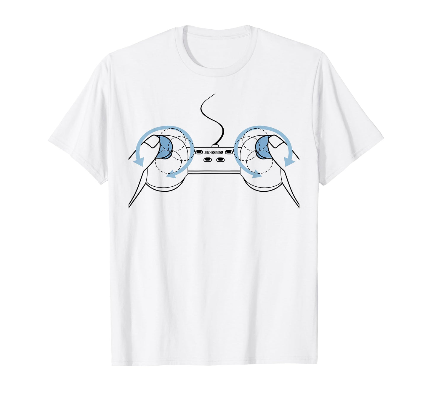 Womens Boob Controller Fun T-Shirt