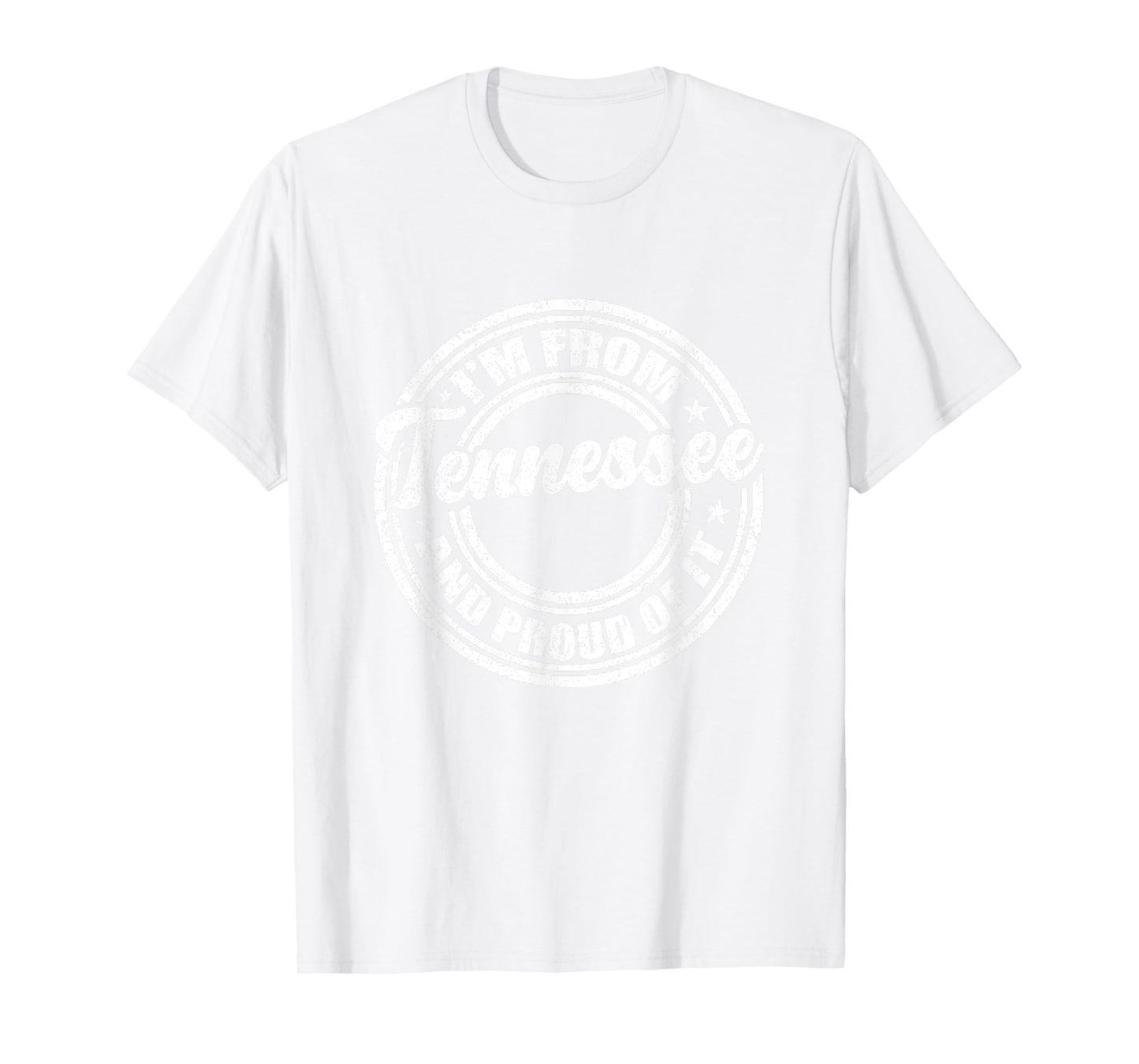 I'm From Tennessee And Proud Of It - Orange TN Tennessee T-Shirt