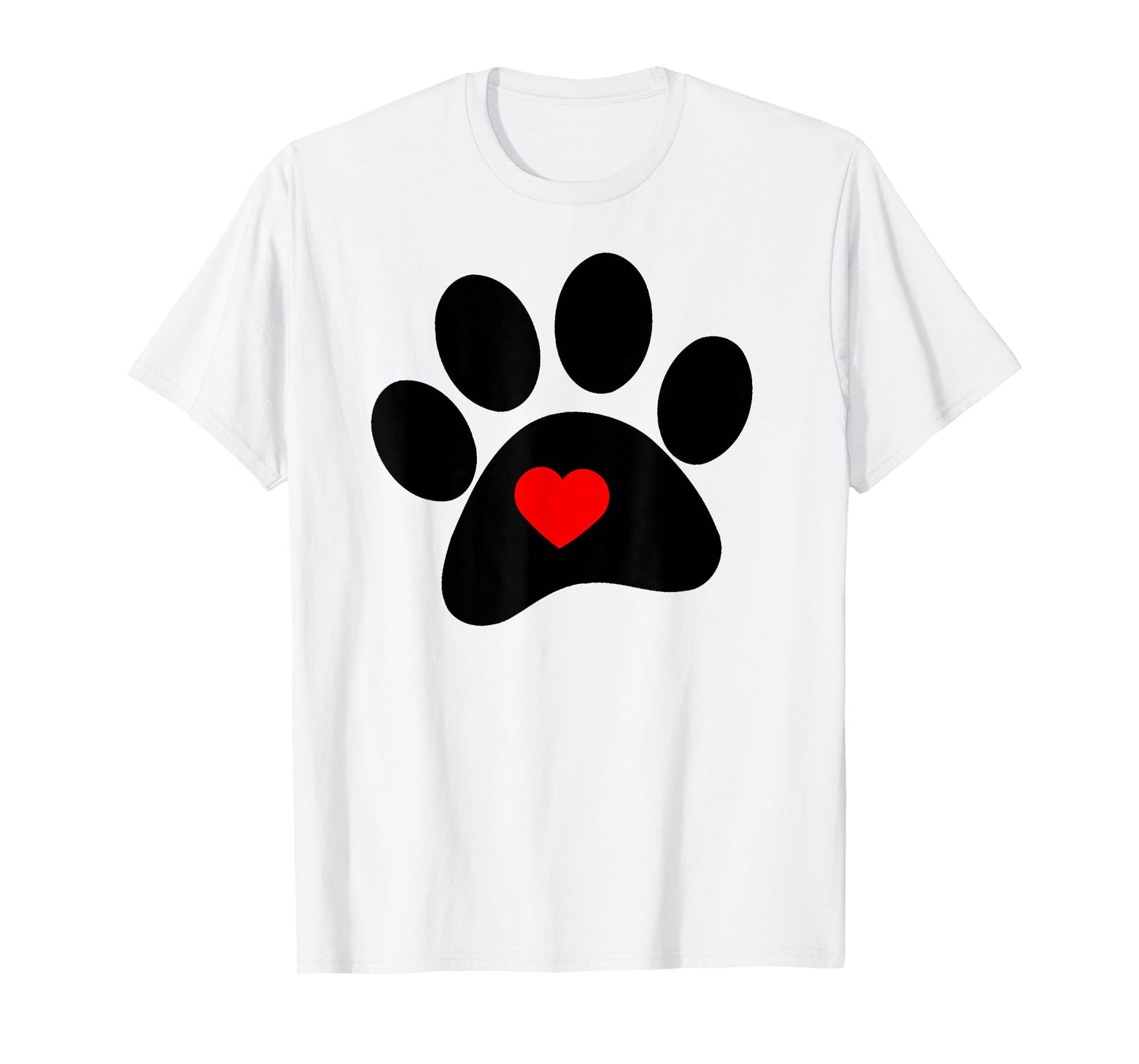 Dog Paw Print Shirt T-Shirt
