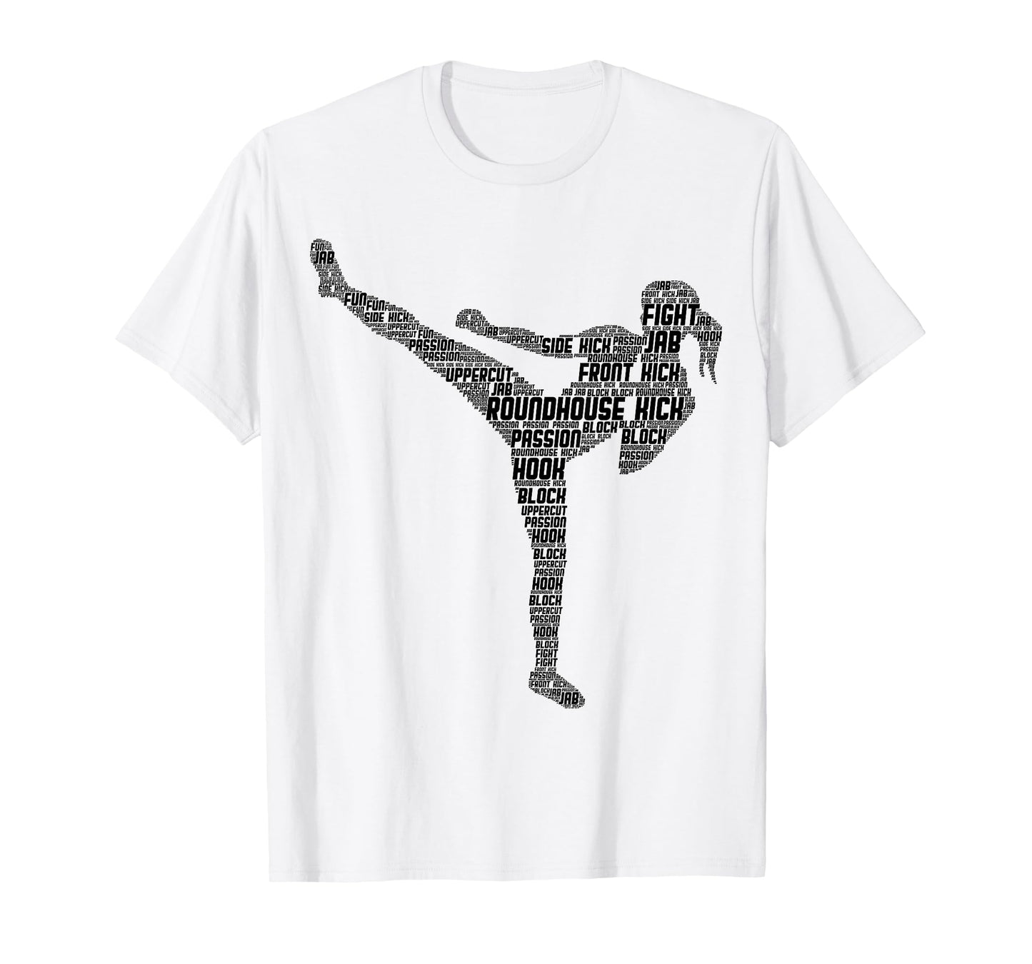 Kickboxing Kickboxer Karate Girls Women Kids T-Shirt