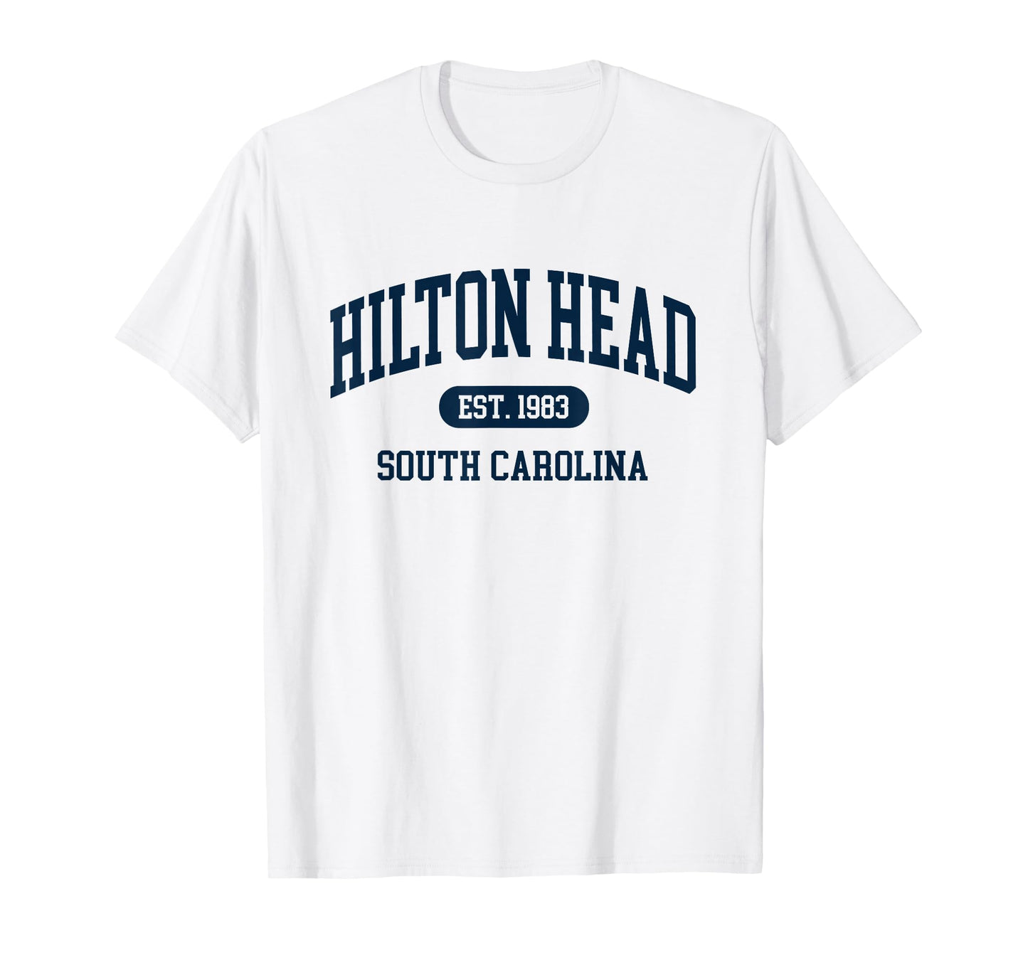Hilton Head Est 1983 South Carolina Retro Throwback Mens T-Shirt