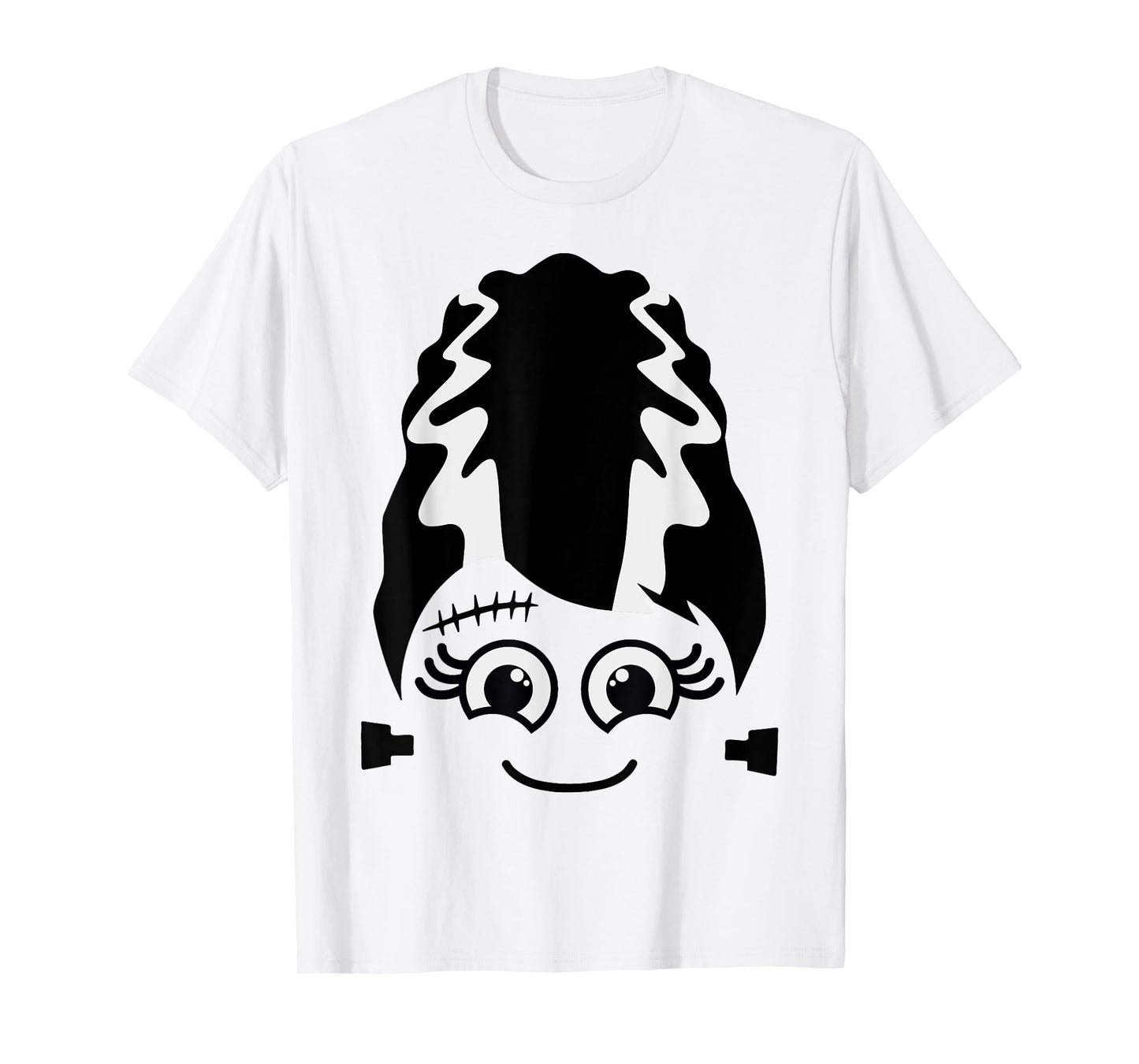 Bride of Frankenstein Cute Monster Halloween Costume T-Shirt