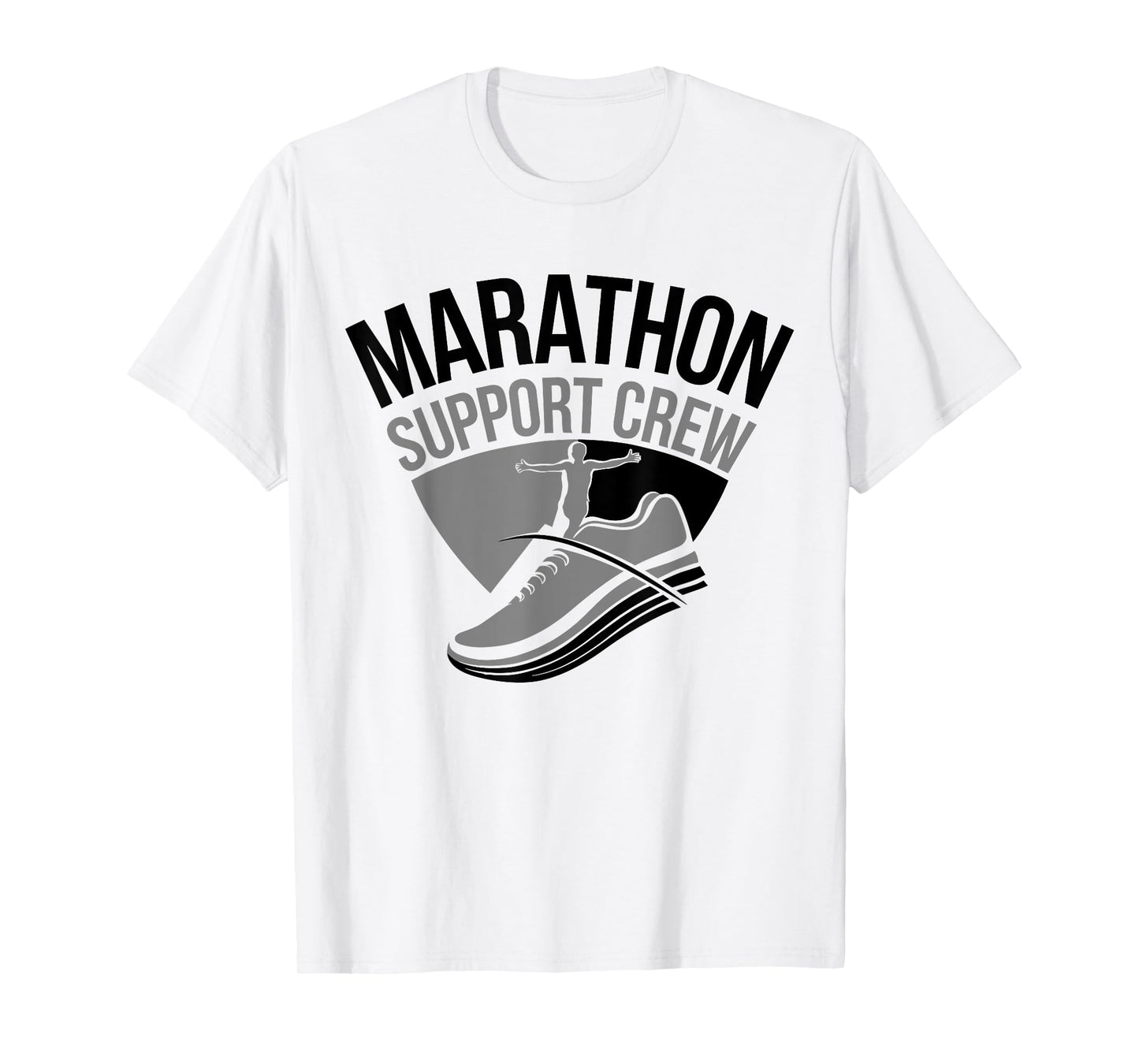Marathon Support Crew, Funny Running Marathon For Men Women T-Shirt