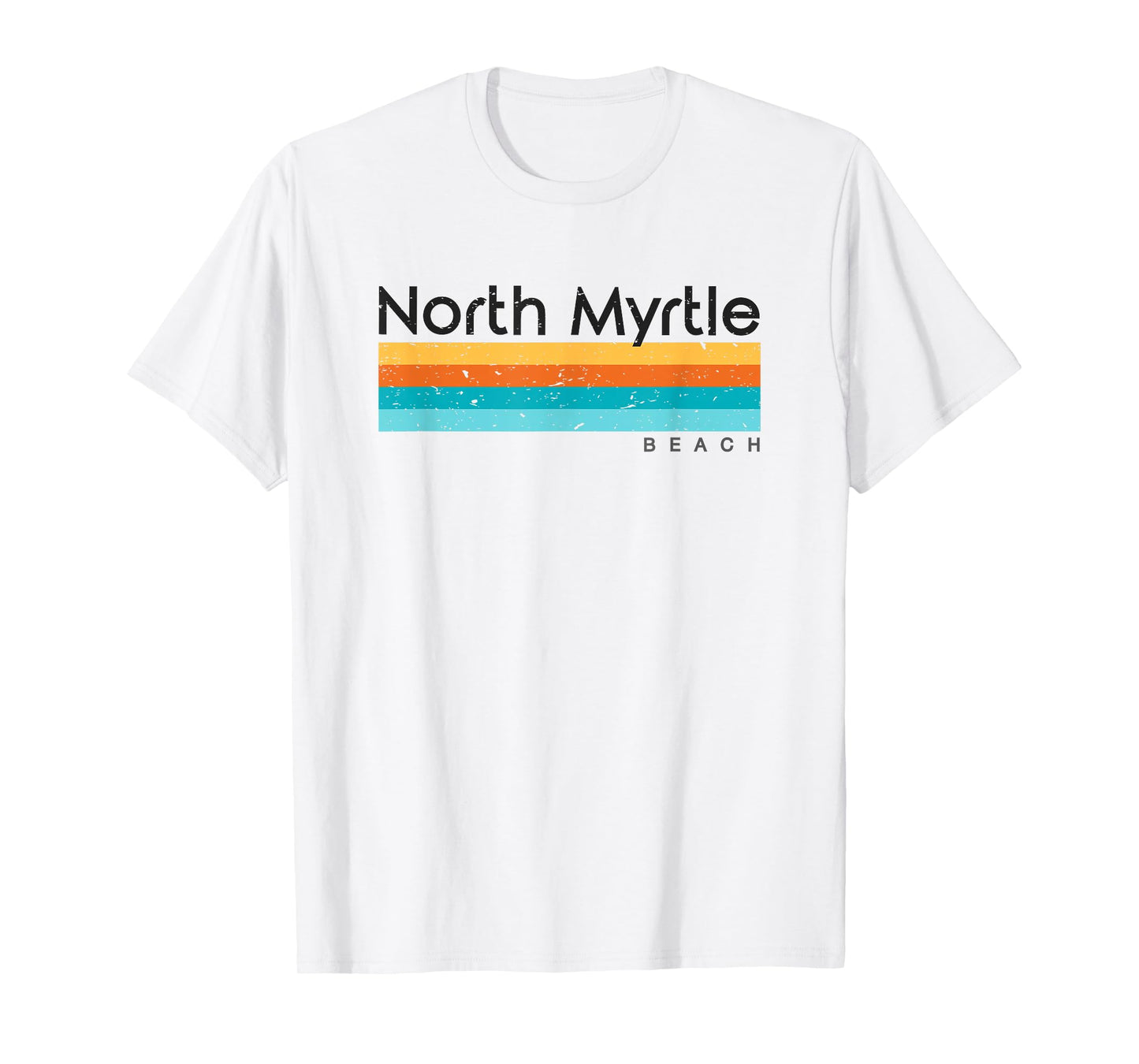 Vintage North Myrtle Beach SC South Carolina Retro Design T-Shirt