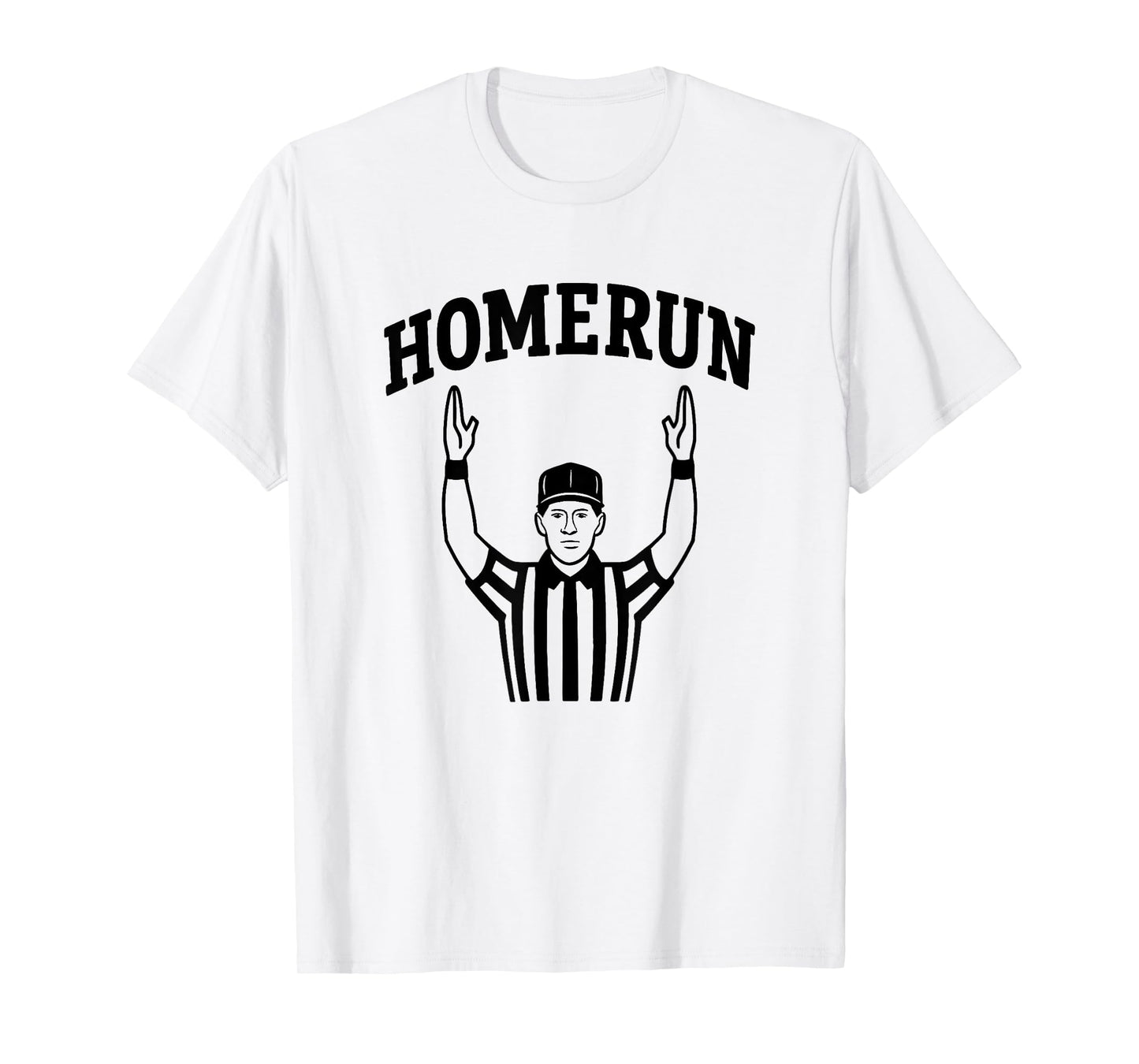 HOMERUN Field Goal Funny Sports Crossover Baseball Football T-Shirt