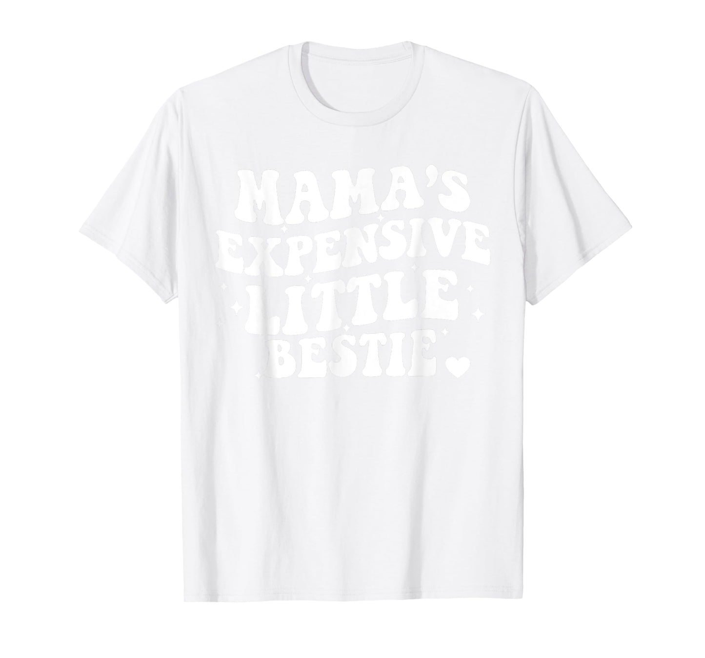 Mama's Little Expensive Bestie Mommy And Me Matching T-Shirt