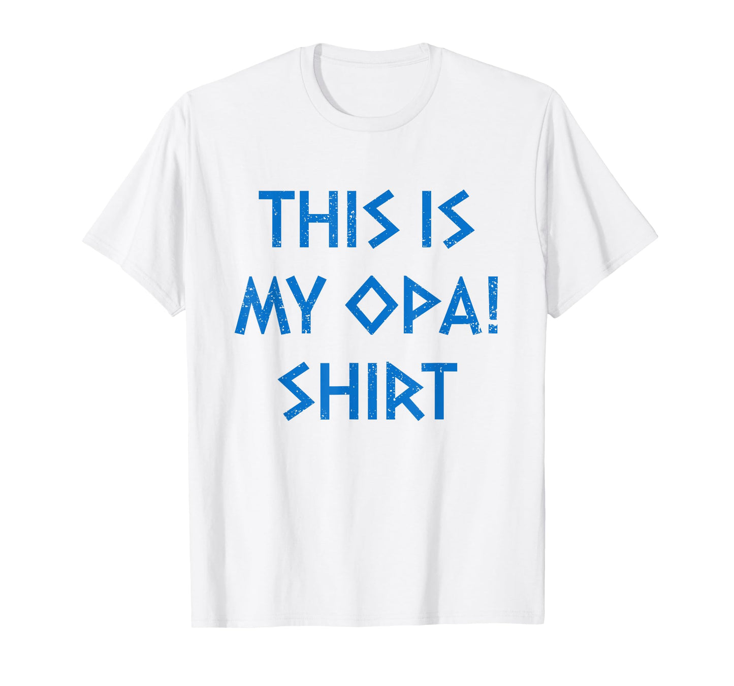 This Is My Opa Shirt Ancient Greek Flag Funny Greek Opa T-Shirt