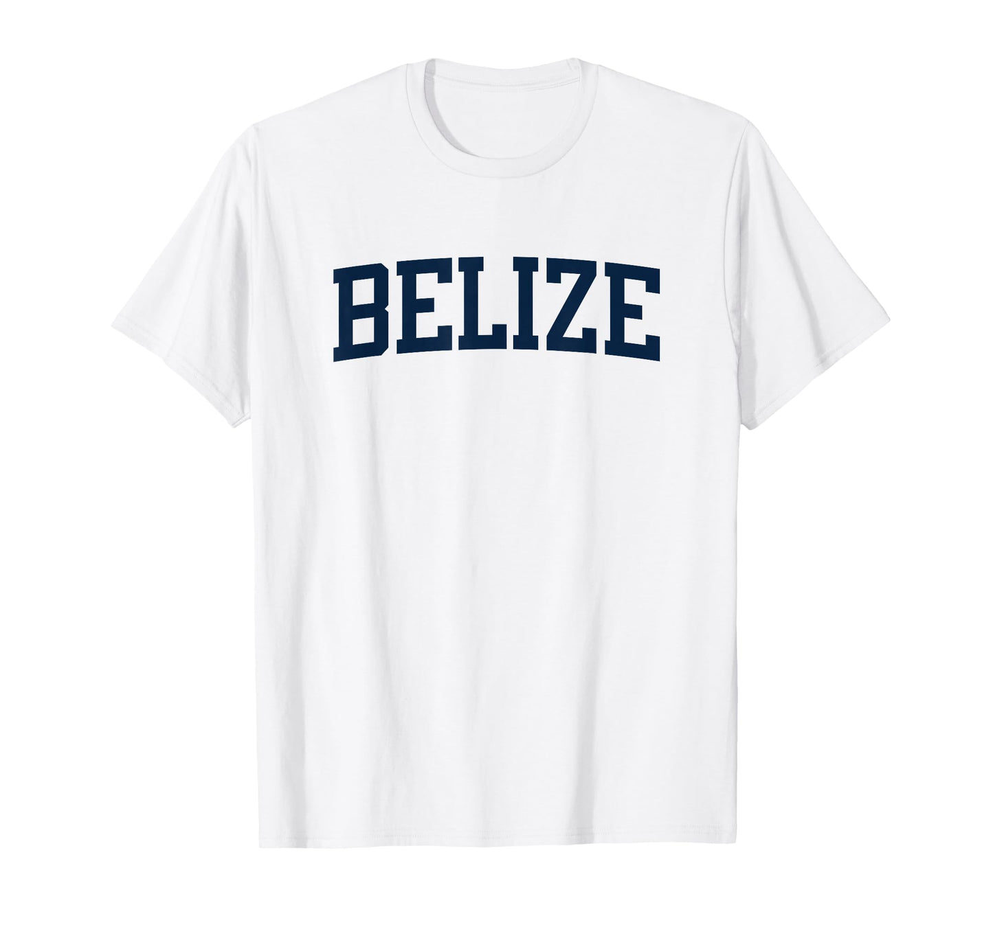 Belize Collegiate Style Varsity Block Letter T-Shirt
