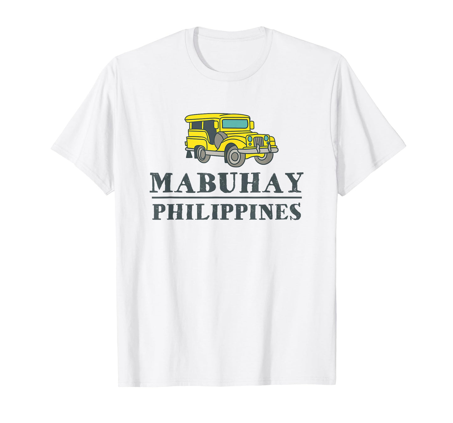 Philippines Filipino Bus Transportation Car Mabuhay Travel T-Shirt
