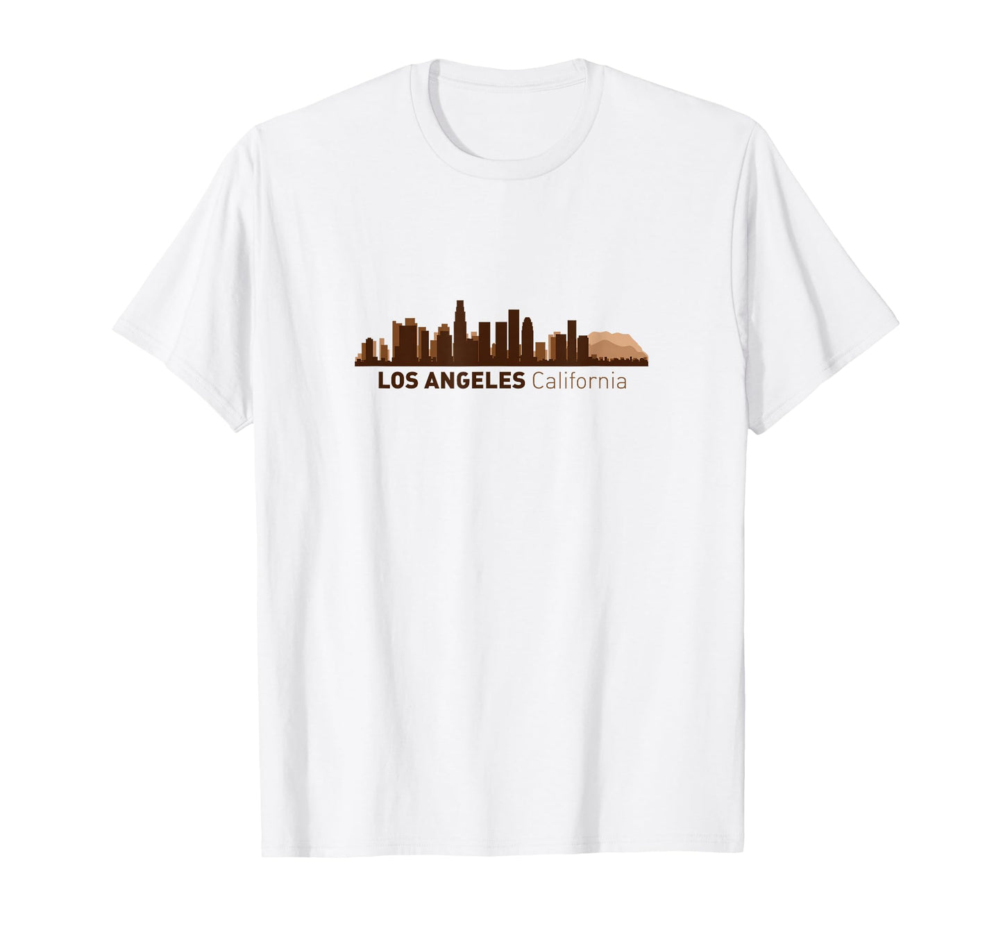 Los Angeles, CA City Skyline | California Hometown T-Shirt T-Shirt