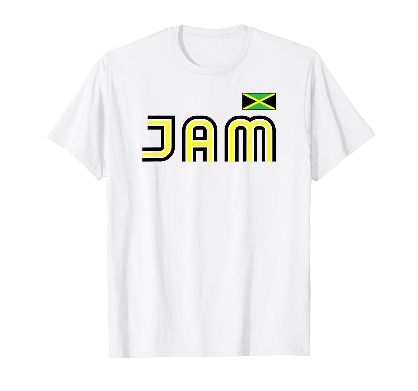 Jamaica Flag Retro International Country Jamaican Pride T-Shirt